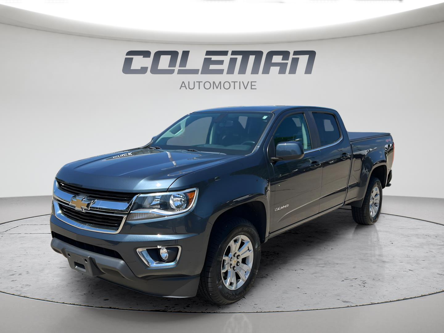Shadow Gray Metallic 2019 Chevrolet Colorado Pickup Truck Four-Wheel Drive 8-Speed Automatic
