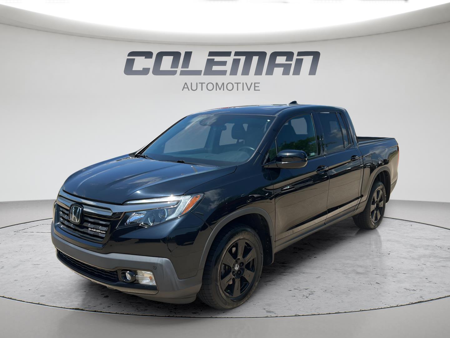 Crystal Black Pearl 2020 Honda Ridgeline Pickup Truck All-Wheel Drive 9-Speed Automatic