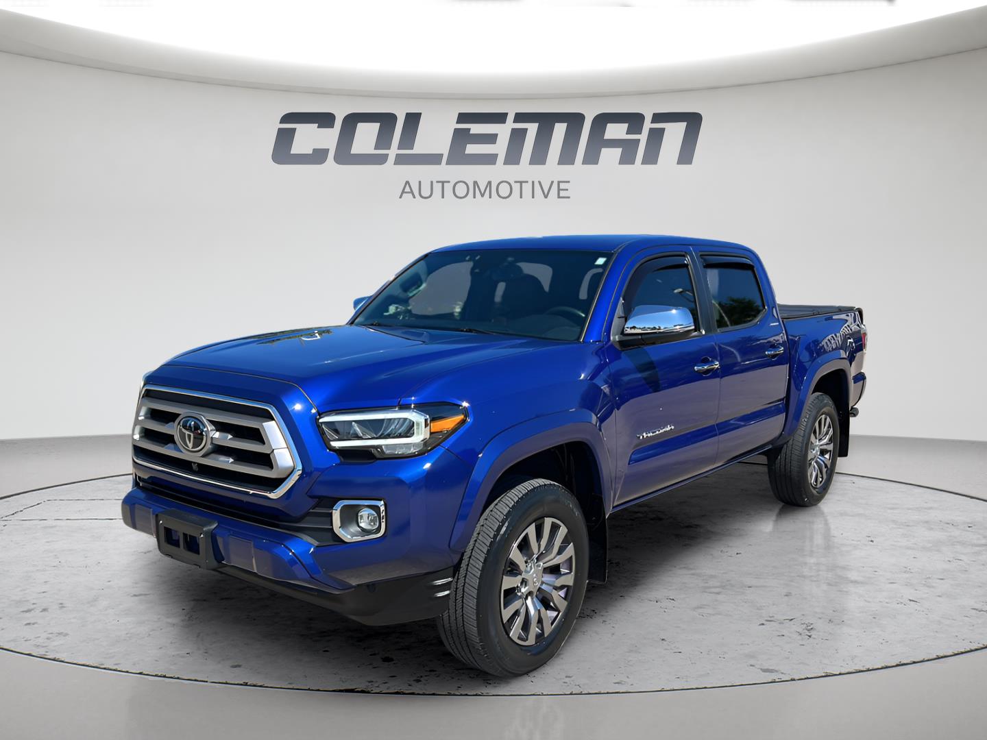 Blue Crush Metallic 2022 Toyota Tacoma Pickup Truck Four-Wheel Drive 6-Speed Automatic