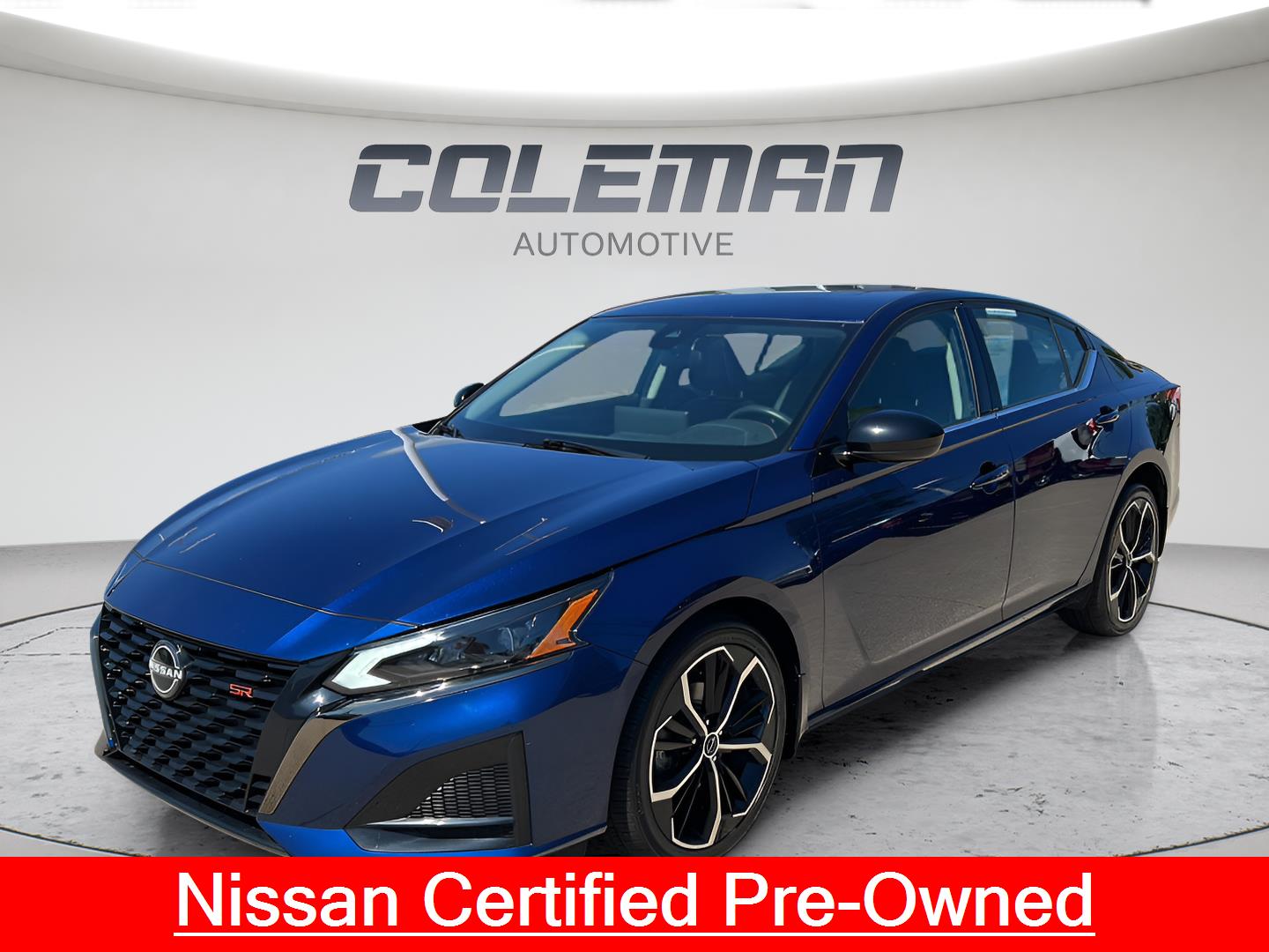 Deep Blue Pearl 2024 Nissan Altima Sedan All-Wheel Drive Continuously Variable Transmission