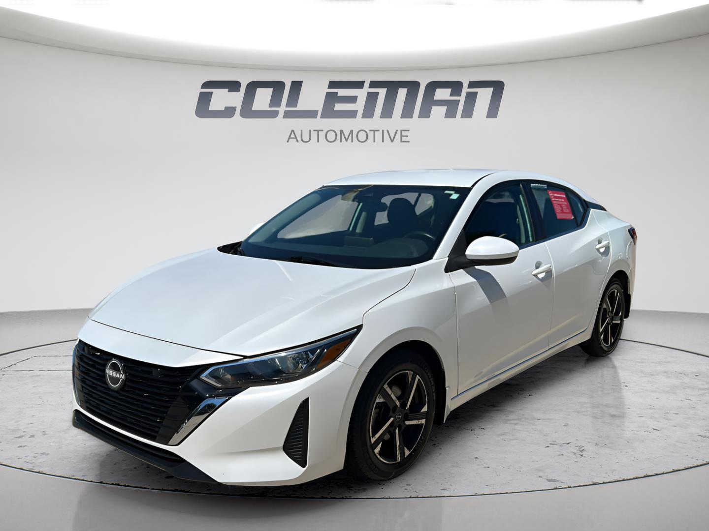 Aspen White Tricoat 2024 Nissan Sentra Sedan Front-Wheel Drive Continuously Variable Transmission