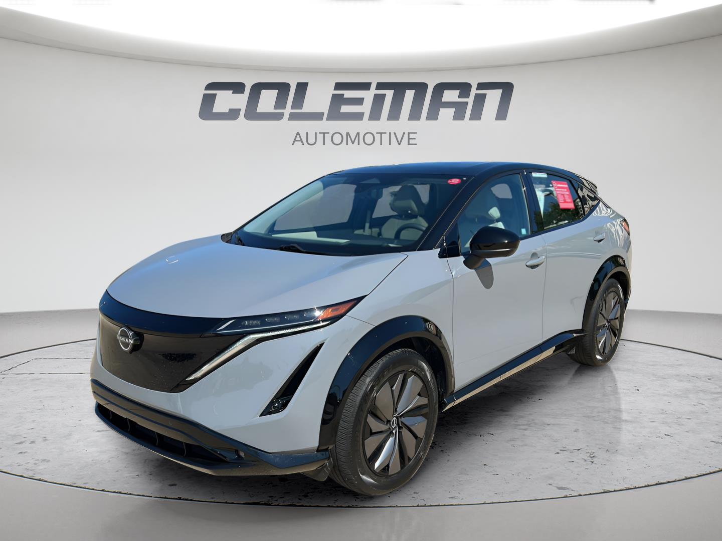Boulder Gray Pearl/Black Diamond Pearl 2024 Nissan Ariya SUV / Crossover All-Wheel Drive Automatic