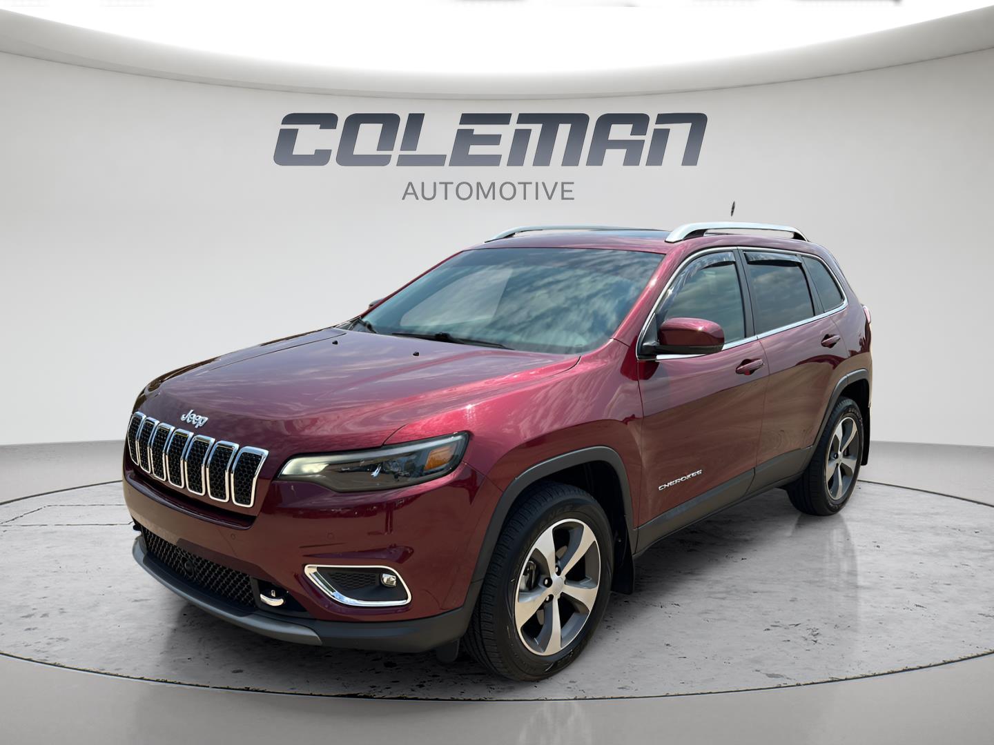 Velvet Red Pearlcoat 2021 Jeep Cherokee SUV / Crossover Four-Wheel Drive 9-Speed Automatic