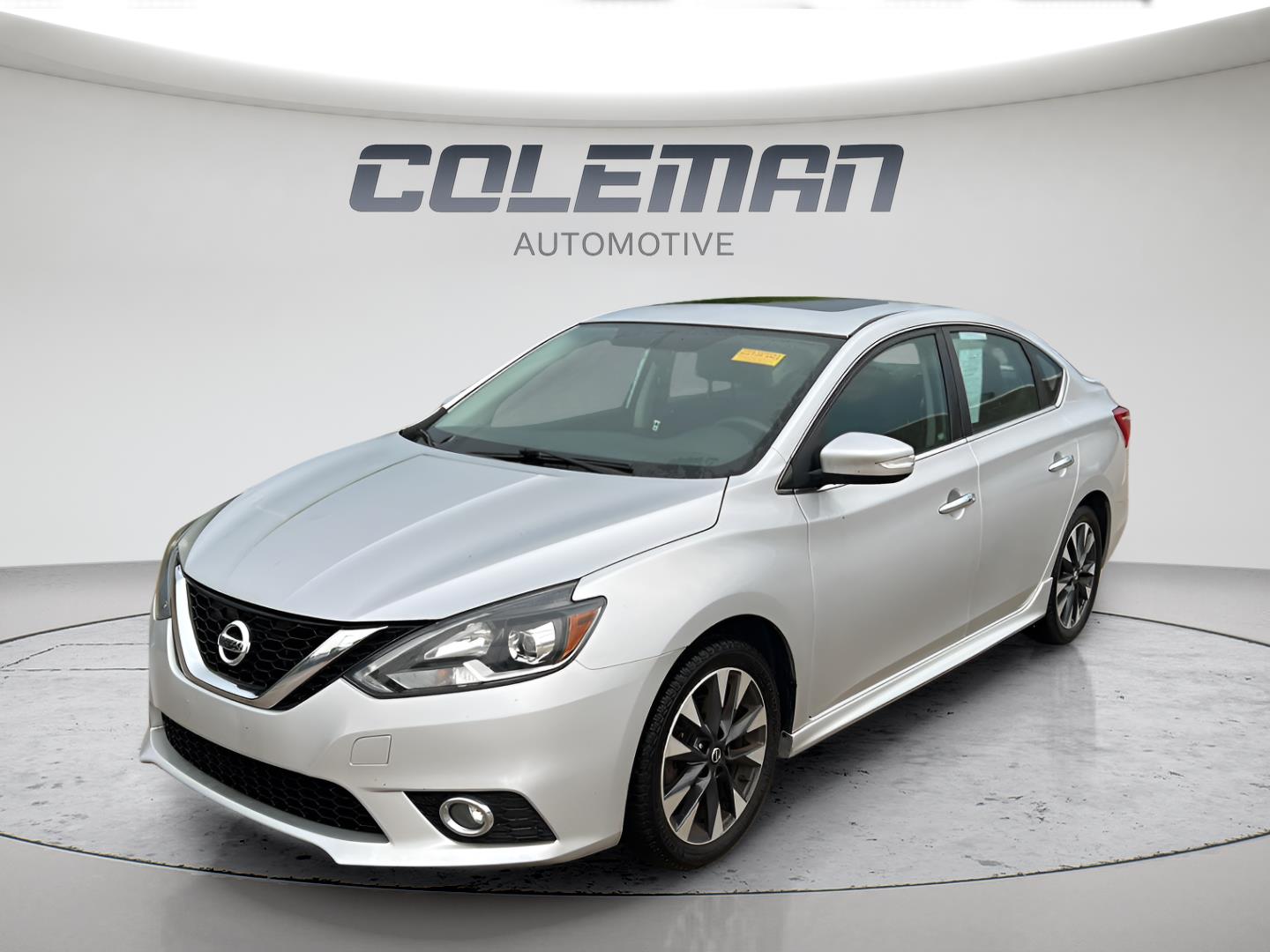 Brilliant Silver 2017 Nissan Sentra Sedan Front-Wheel Drive Continuously Variable Transmission