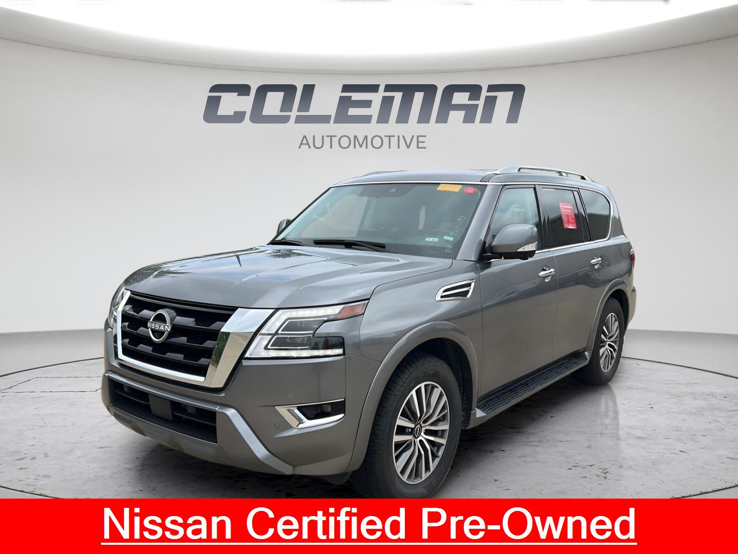 Gray (Gun Metallic) 2024 Nissan Armada SUV / Crossover Four-Wheel Drive Automatic