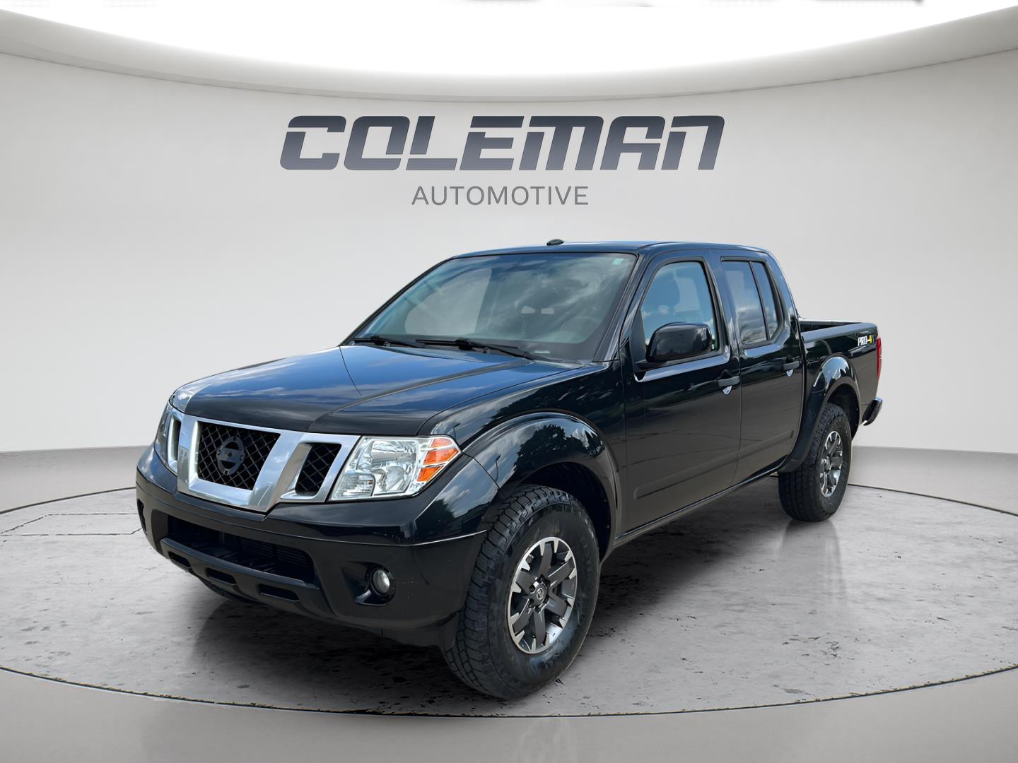 Gray (Magnetic Black) 2018 Nissan Frontier Pickup Truck Four-Wheel Drive Automatic