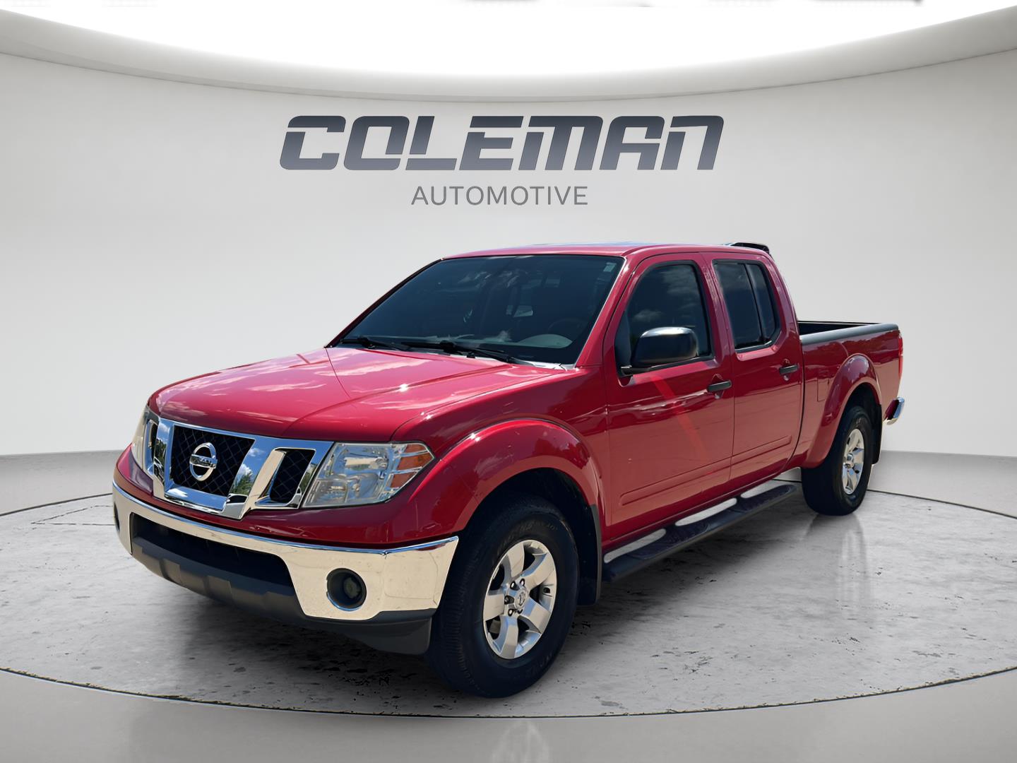 Red Alert 2010 Nissan Frontier Pickup Truck Four-Wheel Drive Automatic