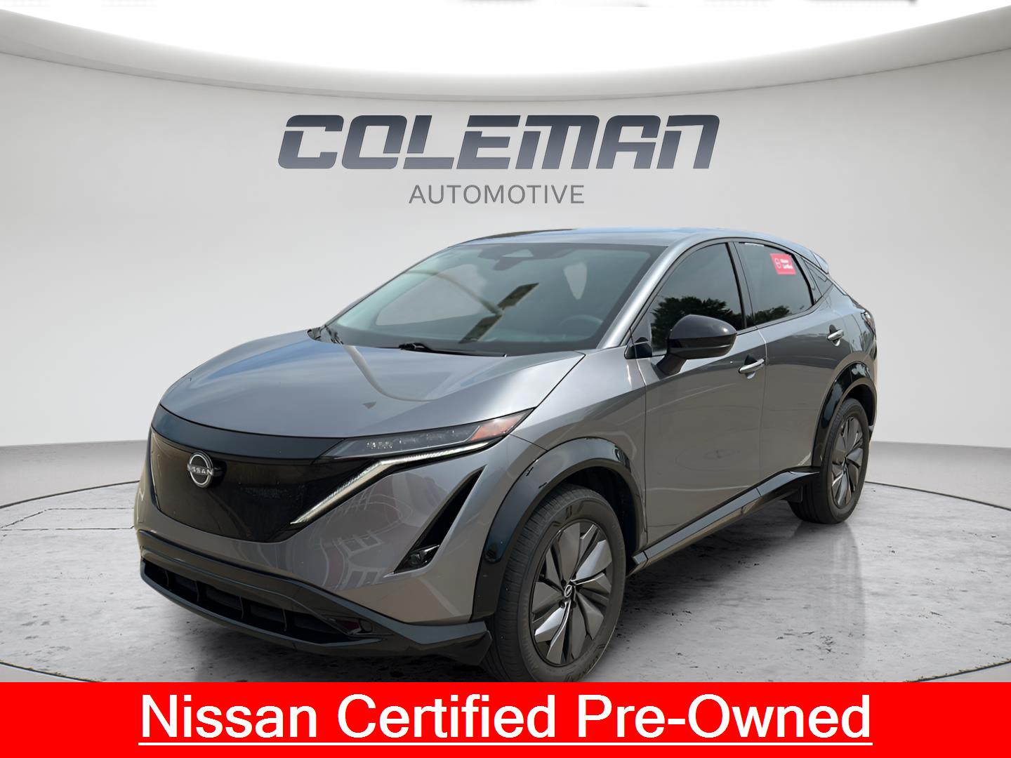 Gray (Gun Metallic) 2024 Nissan Ariya SUV / Crossover All-Wheel Drive Automatic
