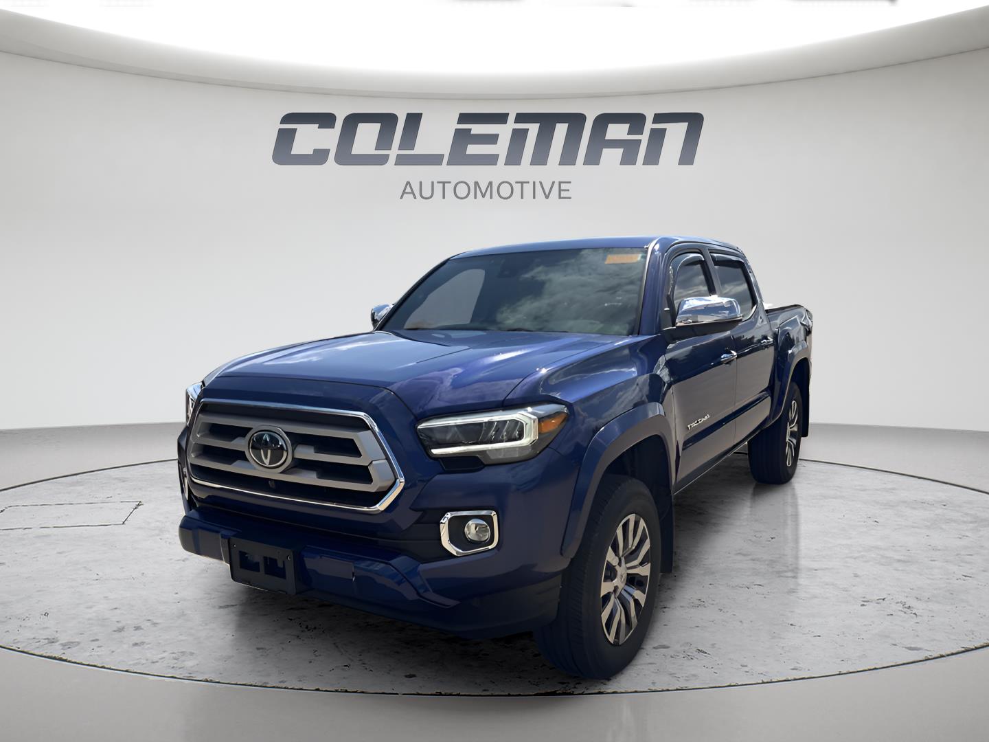 Blue Crush Metallic 2022 Toyota Tacoma Pickup Truck Four-Wheel Drive 6-Speed Automatic