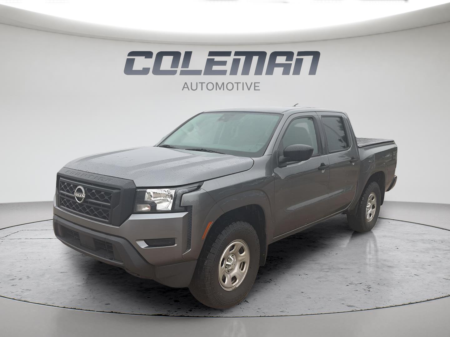 Gray (Gun Metallic) 2022 Nissan Frontier Pickup Truck Four-Wheel Drive Automatic