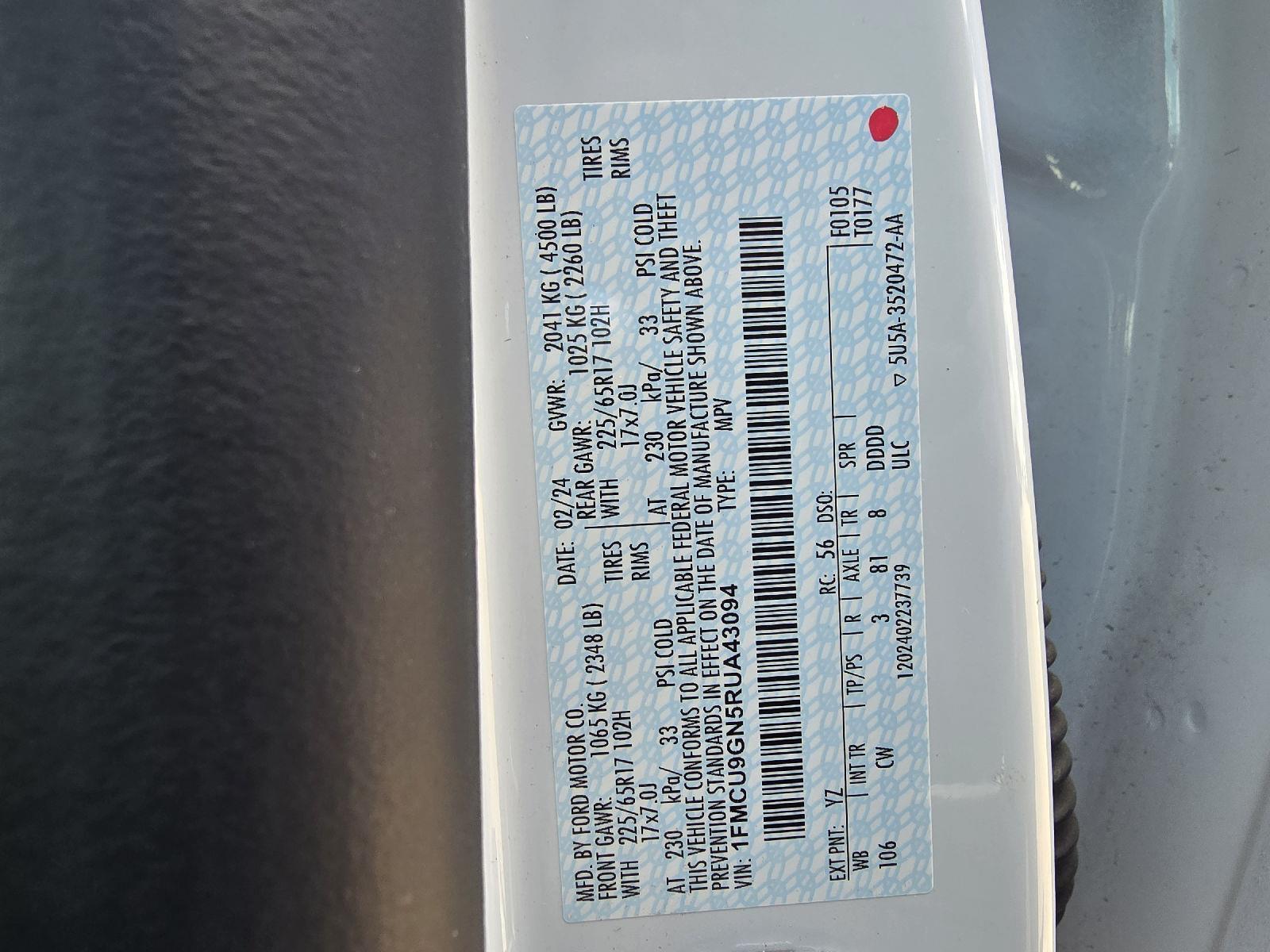 Used 2024 Ford Escape Active SUV for sale in Grand Island NE