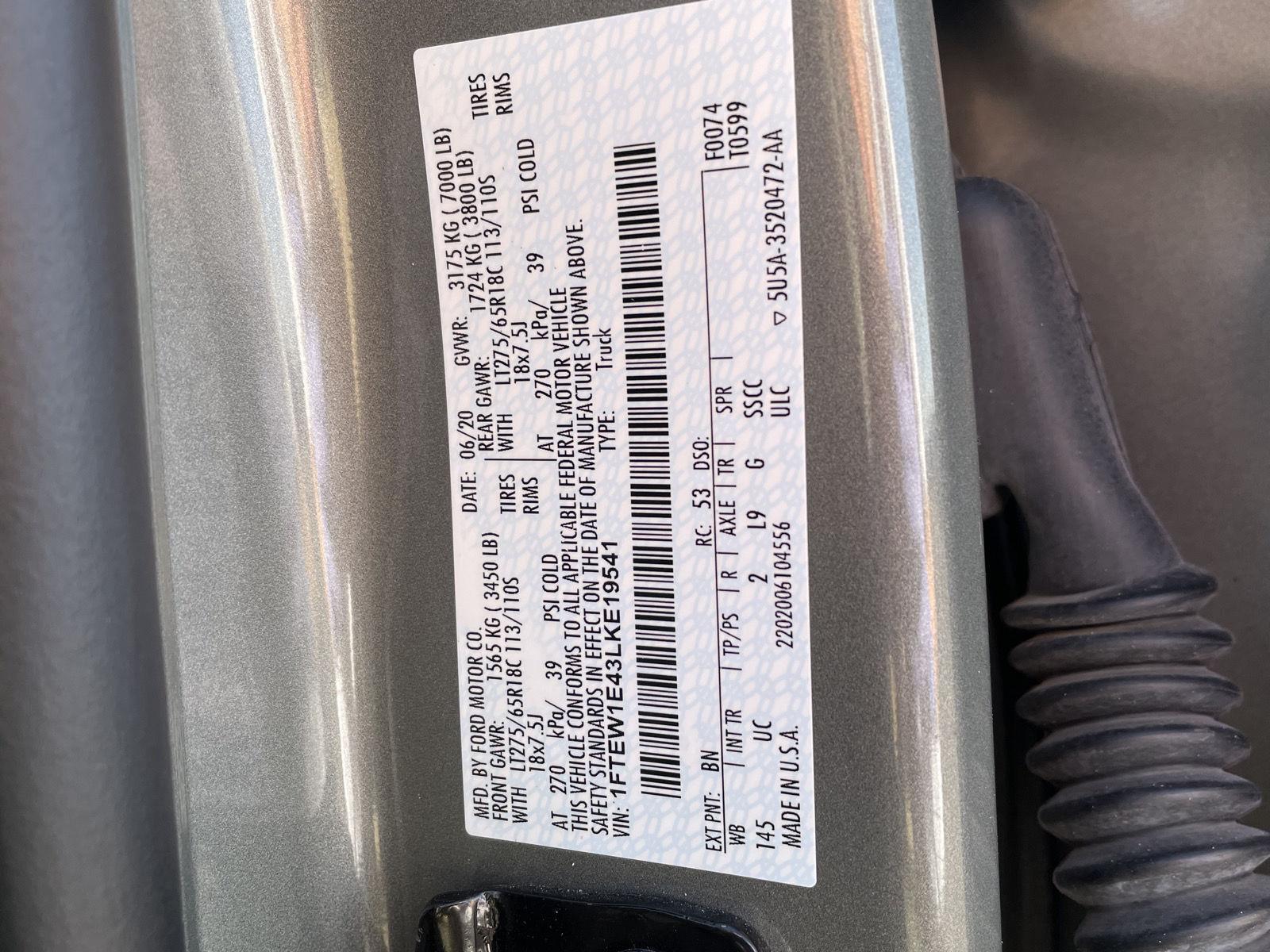 Used 2020 Ford F-150 XLT Crew Cab Truck for sale in Grand Island NE