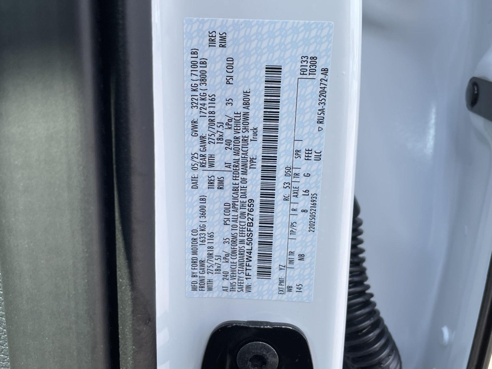 New 2025 Ford F-150 Tremor Crew Cab Truck for sale in Grand Island NE