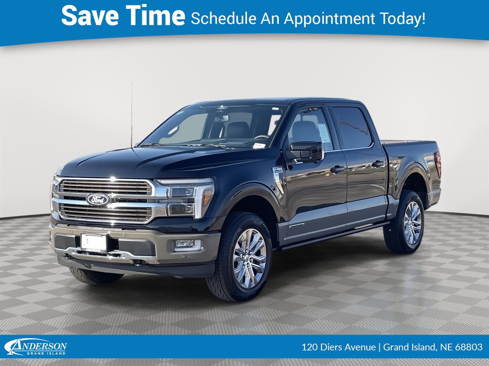 New 2025 Ford F-150 King Ranch Crew Cab Truck for sale in Grand Island NE