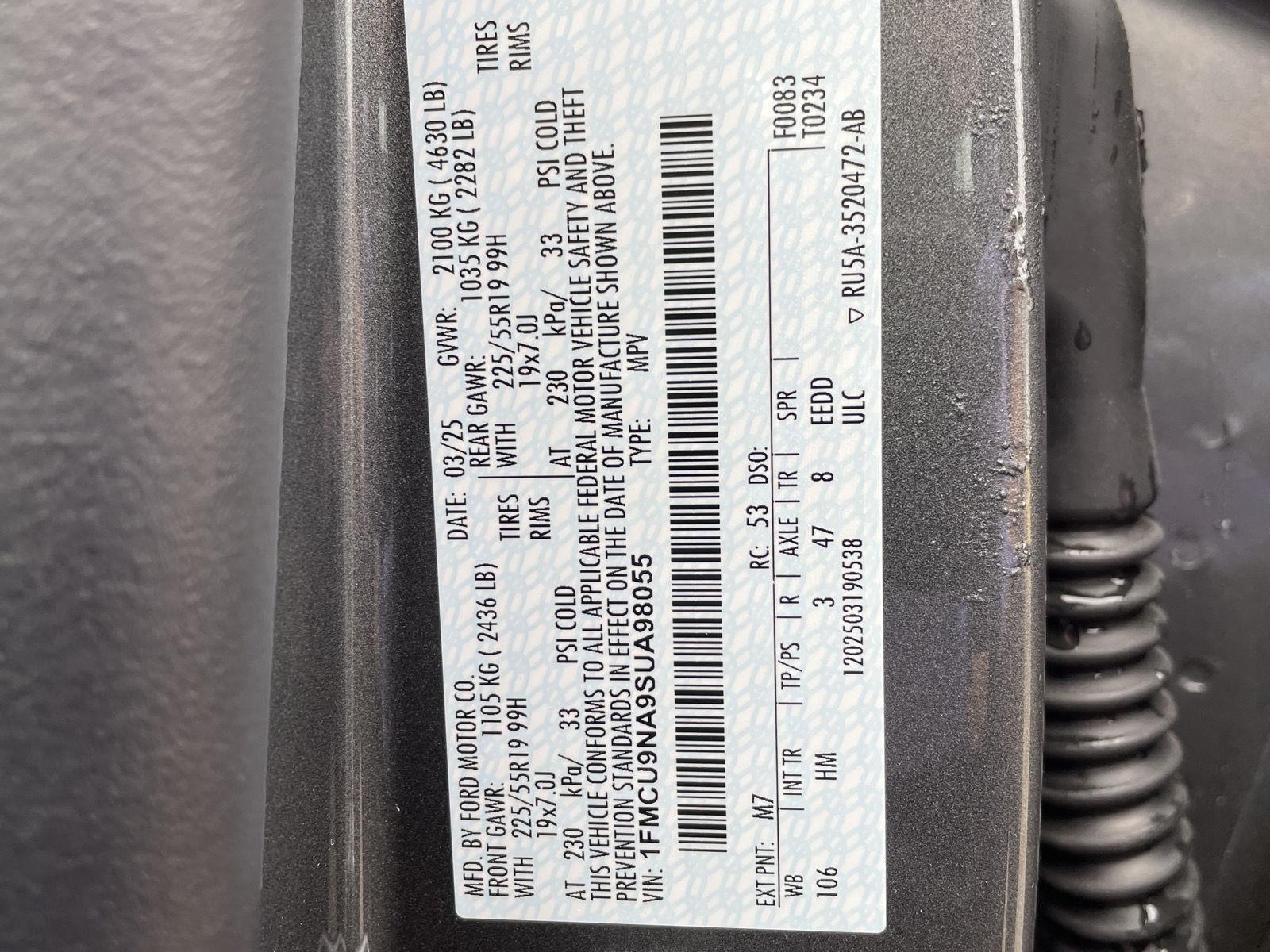 New 2025 Ford Escape ST-Line Select SUV for sale in Grand Island NE