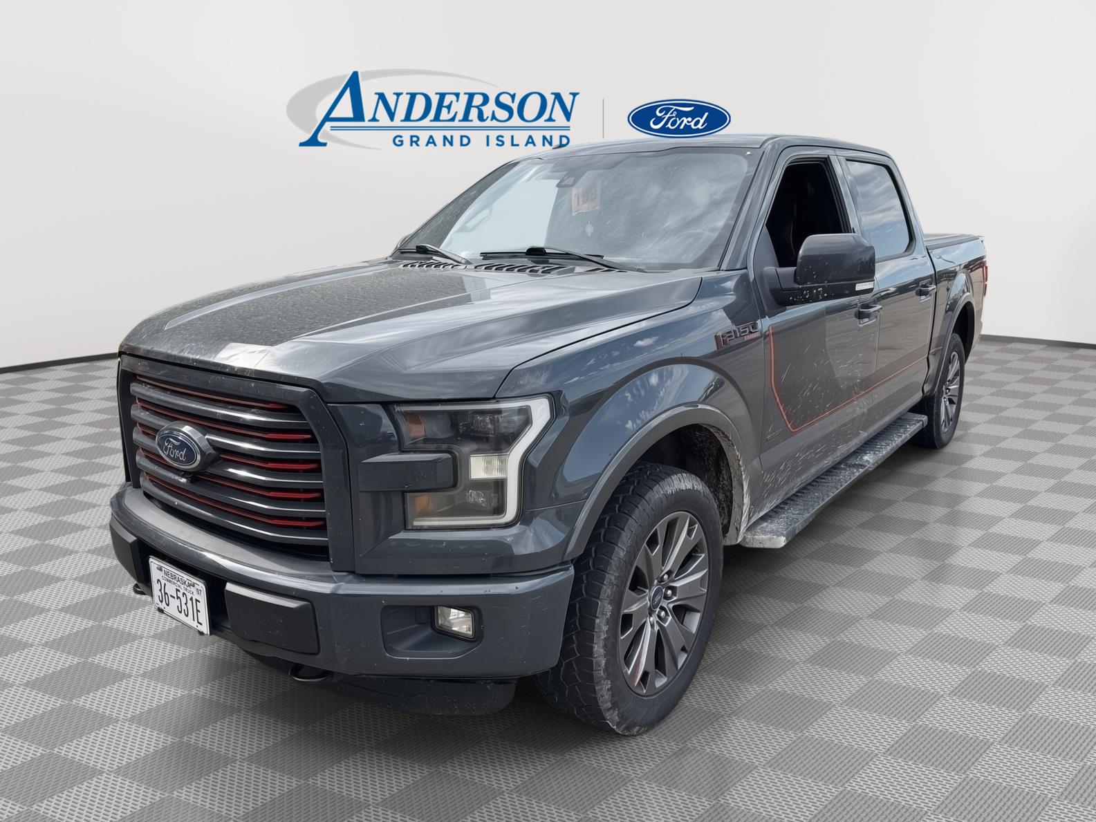 Used 2016 Ford F-150 Lariat Stock: 2002711B