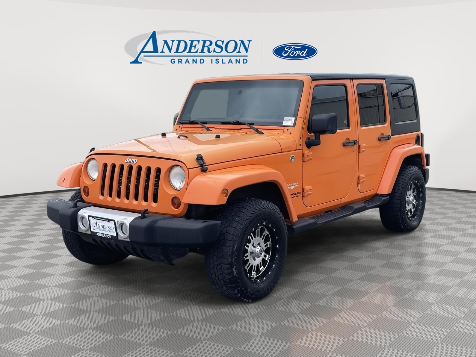 Used 2012 Jeep Wrangler Unlimited Sahara SUV for sale in Grand Island NE