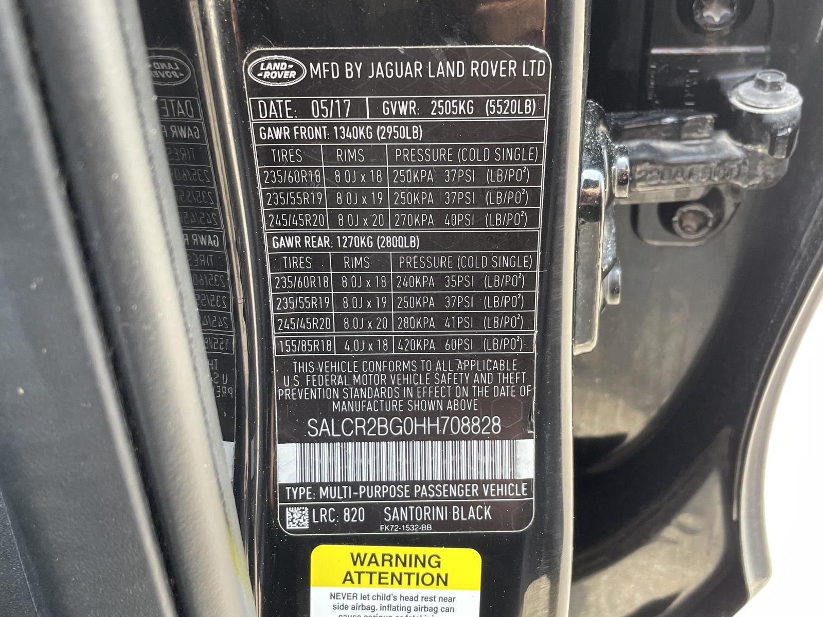 Pre-Owned 2017 Land Rover Discovery Sport for sale in Grand Island NE