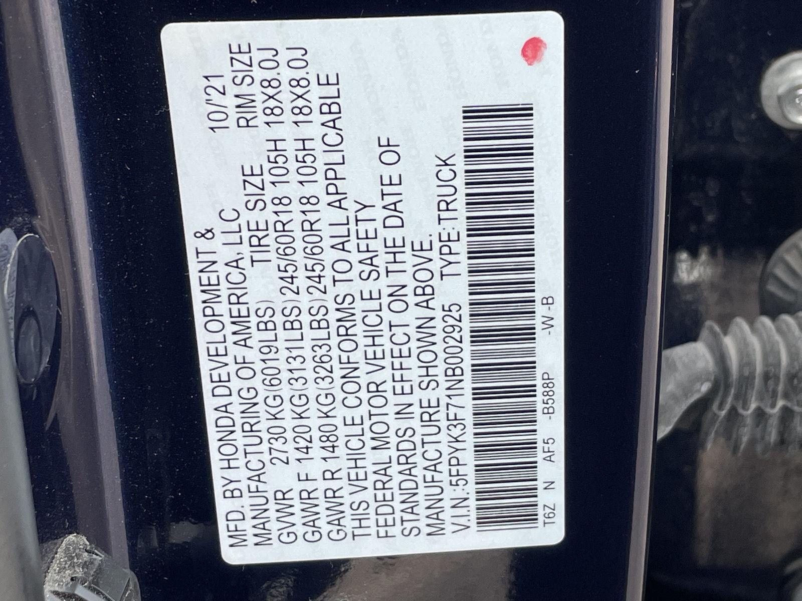 Used 2022 Honda Ridgeline for sale in Grand Island NE