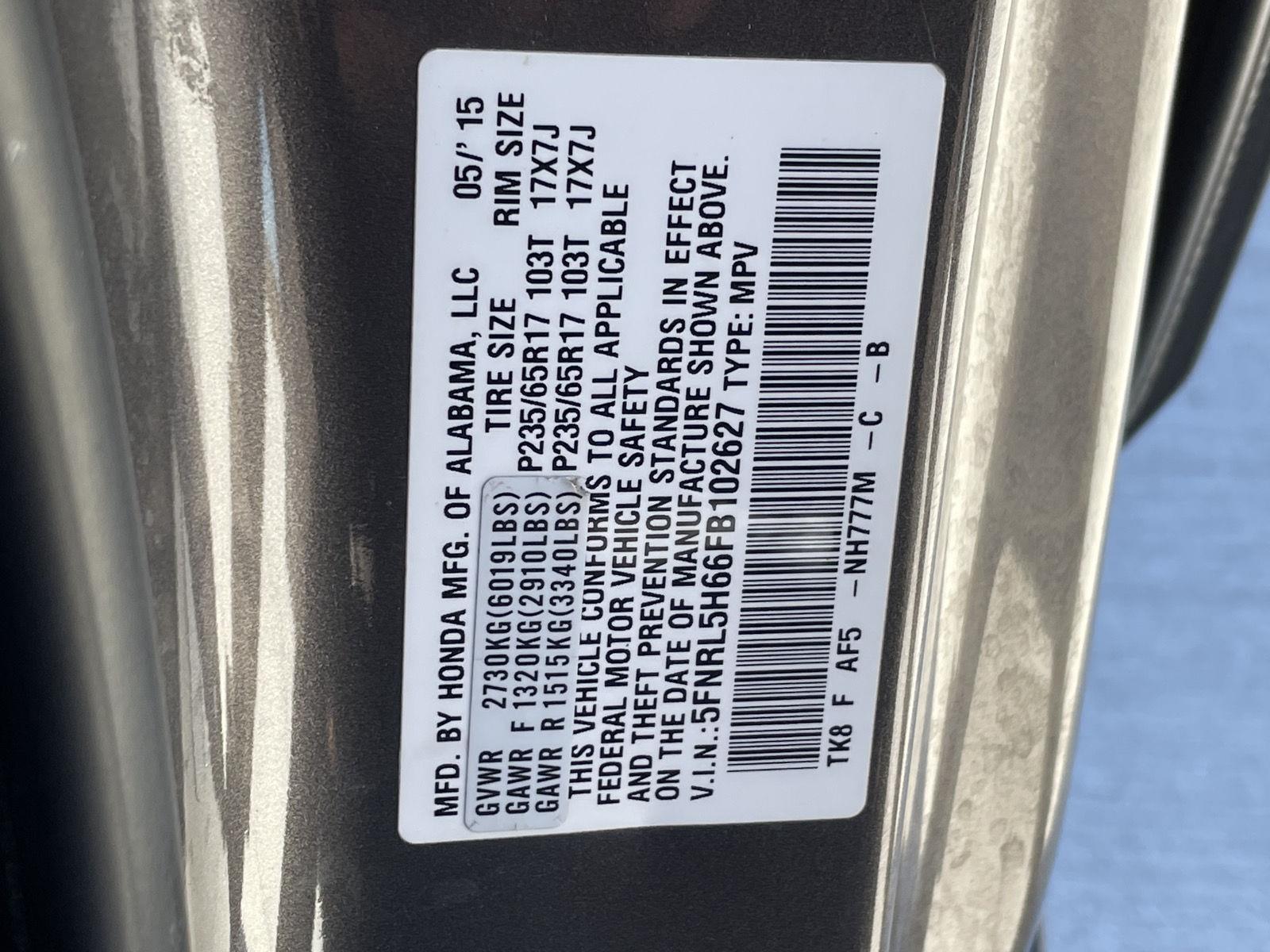 Pre-Owned 2015 Honda Odyssey for sale in Grand Island NE