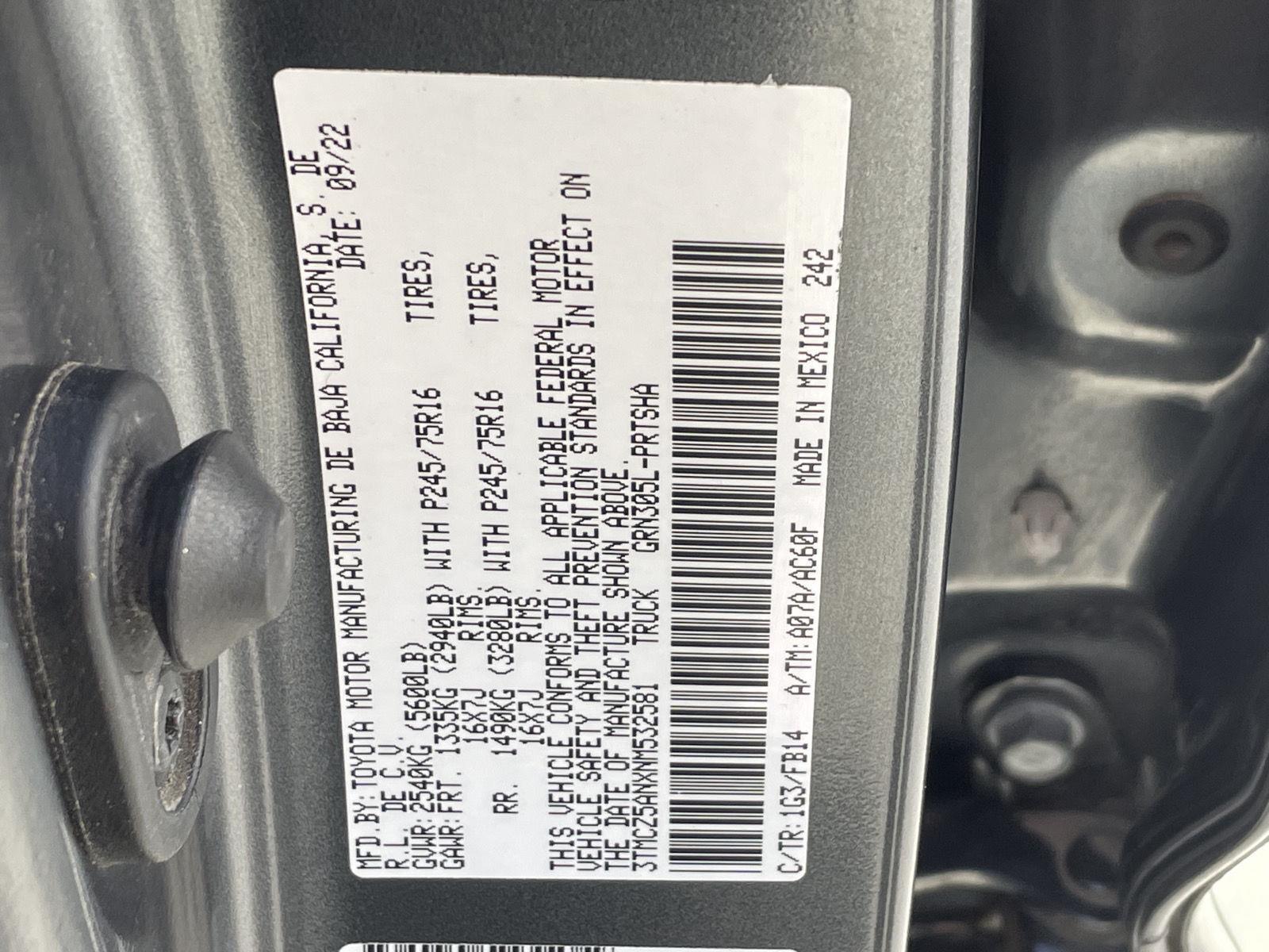 Used 2022 Toyota Tacoma for sale in Grand Island NE