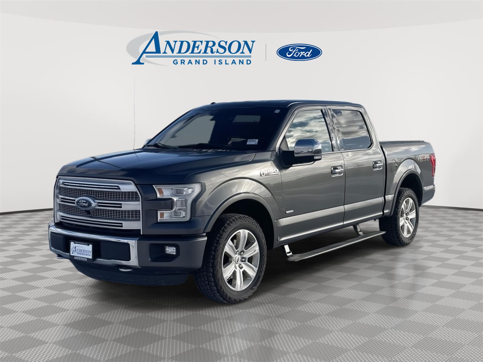 Used 2015 Ford F-150 Platinum Crew Cab Truck for sale in Grand Island NE