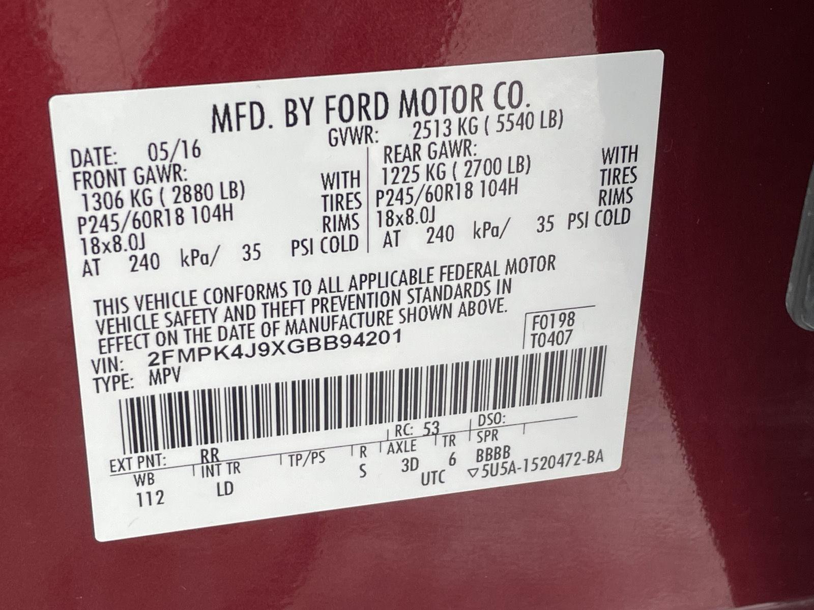 Pre-Owned 2016 Ford Edge for sale in Grand Island NE