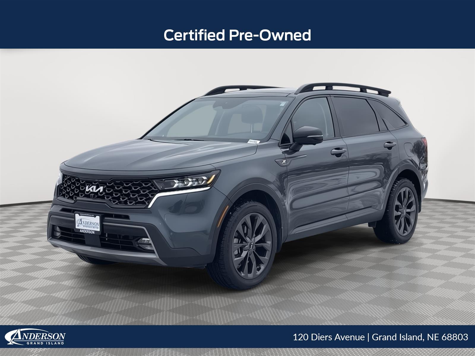 Gravity Gray 2023 Kia Sorento X-Line SX Prestige AWD SUV / Crossover All-Wheel Drive Automatic
