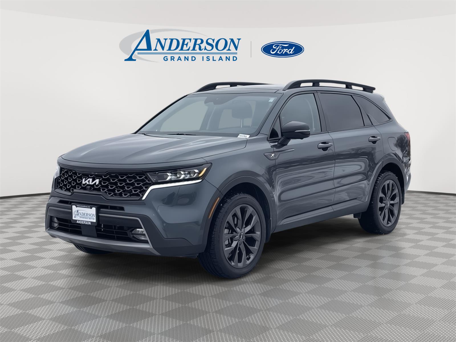 Gravity Gray 2023 Kia Sorento X-Line SX Prestige AWD SUV / Crossover All-Wheel Drive Automatic