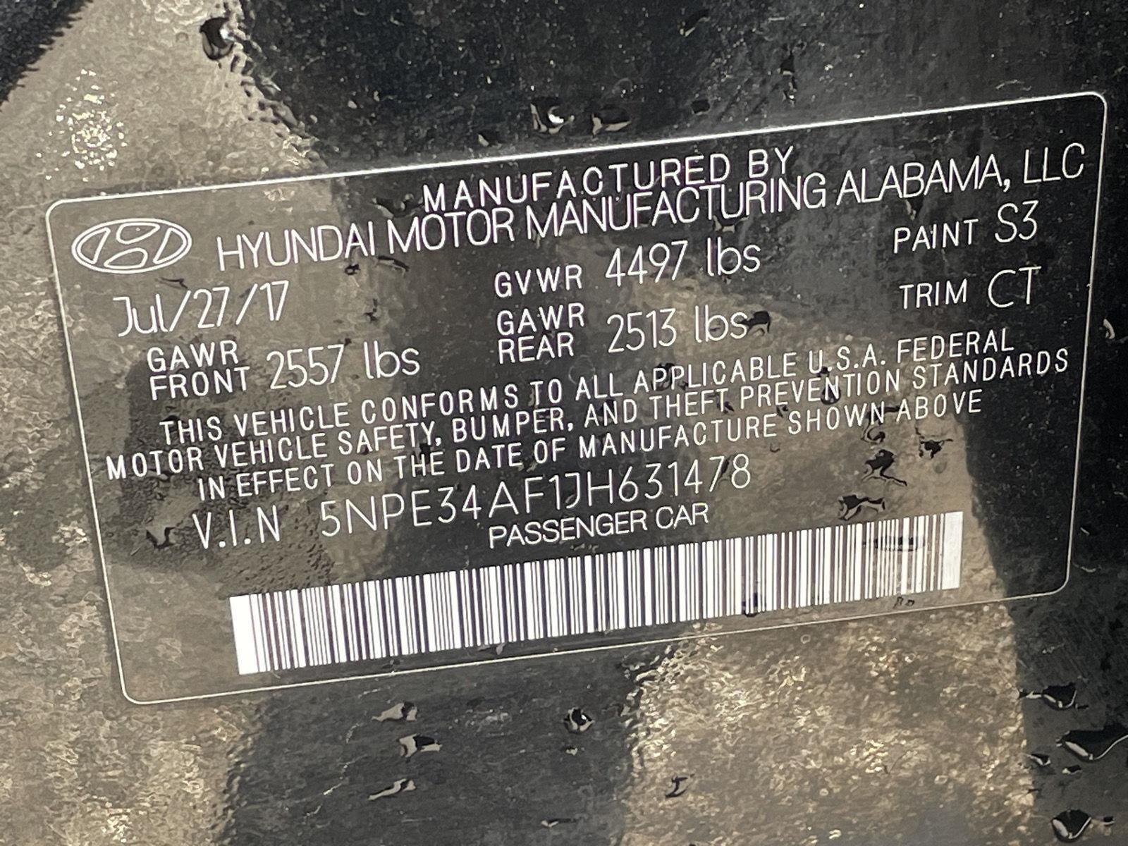 Used 2018 Hyundai Sonata for sale in Grand Island NE