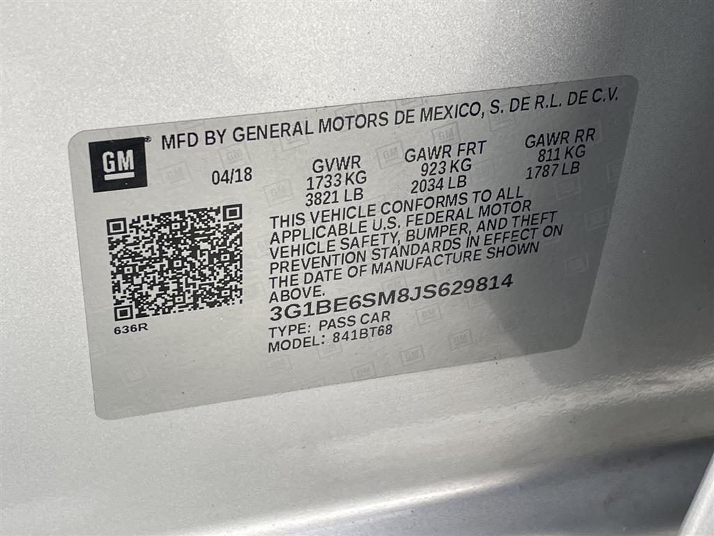 Used 2018 Chevrolet Cruze for sale in Grand Island NE