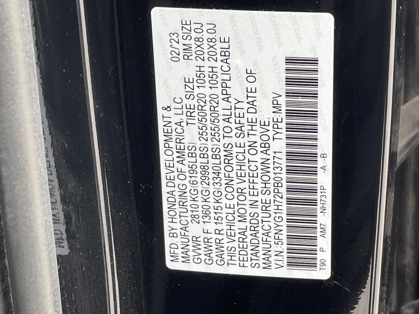 Pre-Owned 2023 Honda Pilot for sale in Grand Island NE