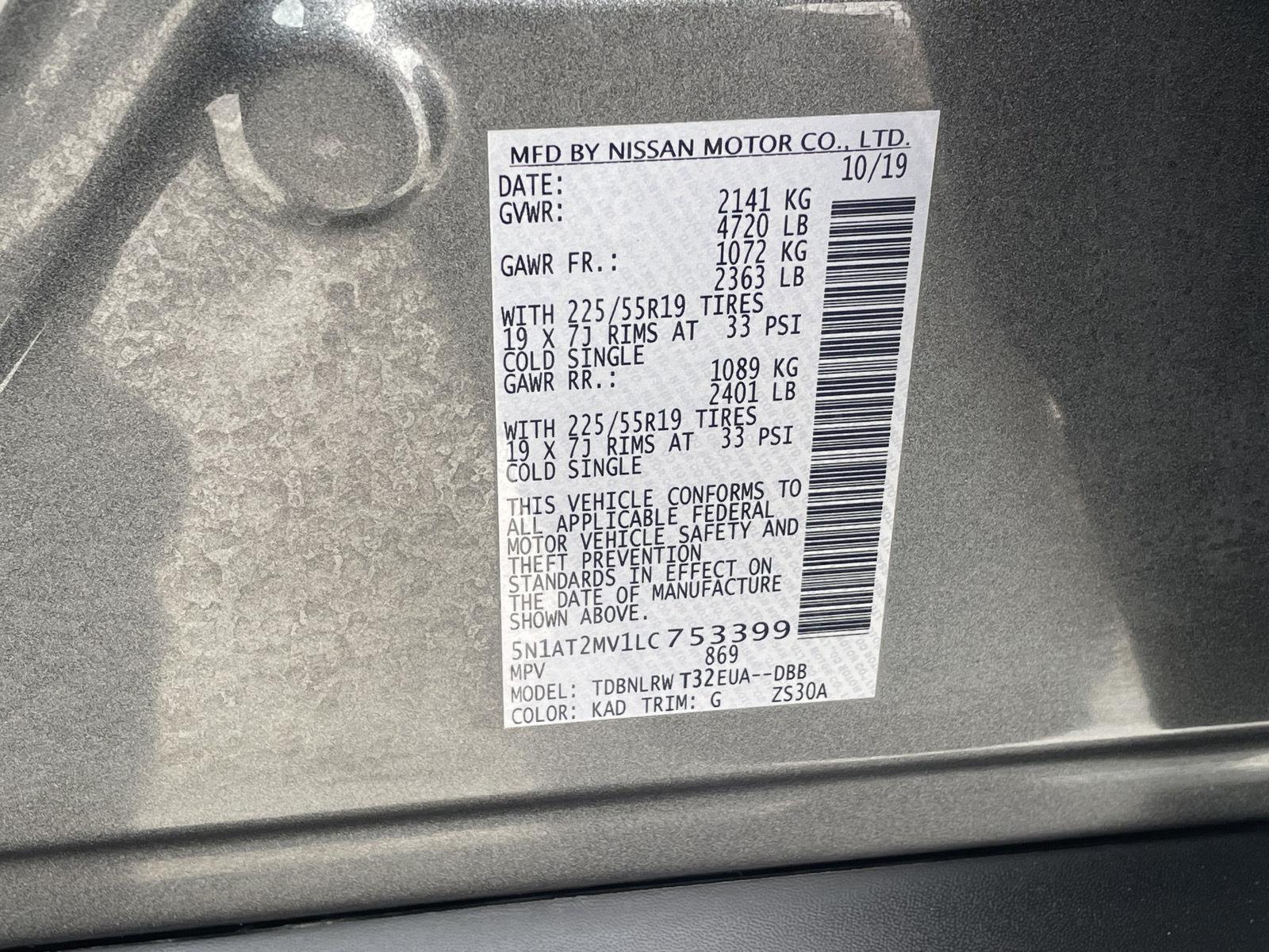 Pre-Owned 2020 Nissan Rogue for sale in Grand Island NE