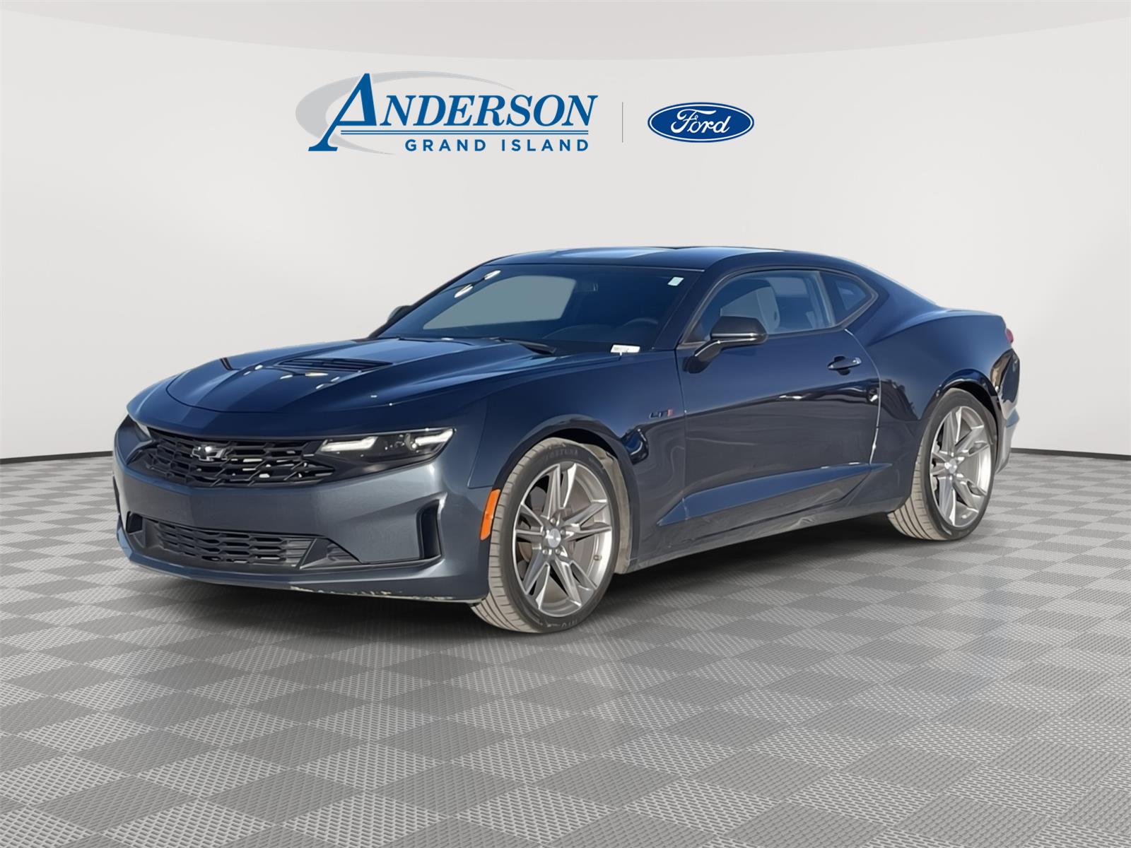Shadow Gray Metallic 2020 Chevrolet Camaro LT1 Coupe RWD Coupe Rear-Wheel Drive Automatic