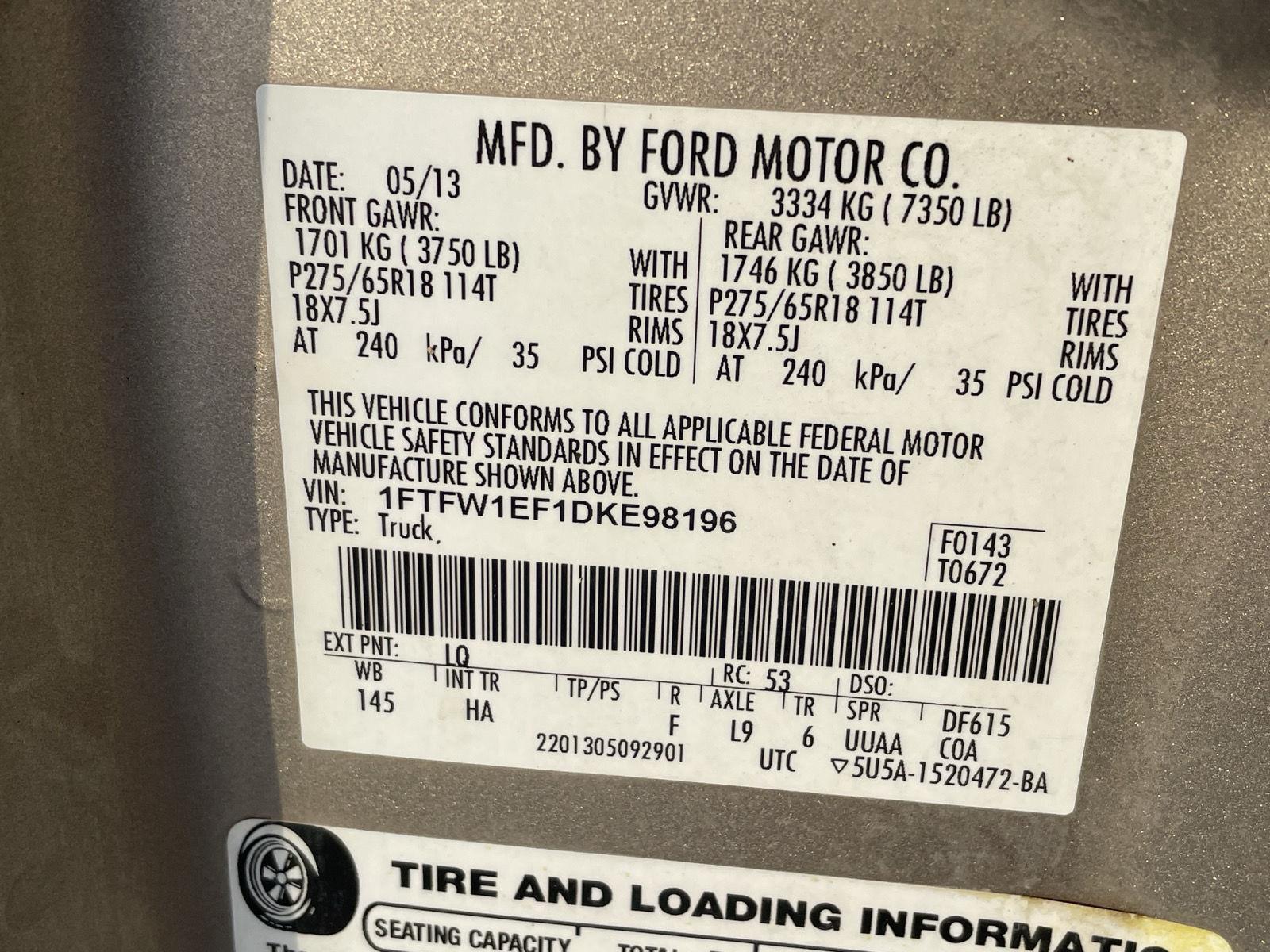 Used 2013 Ford F-150 for sale in Grand Island NE