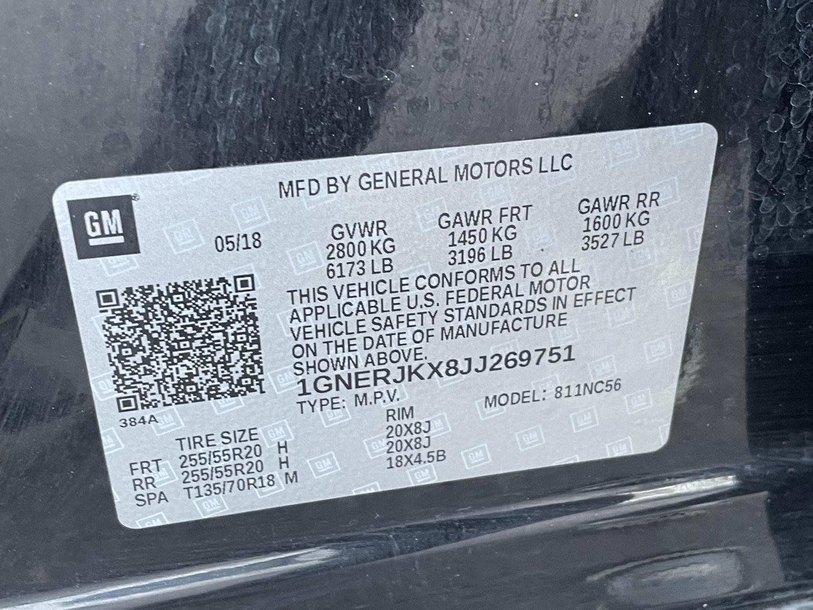 Pre-Owned 2018 Chevrolet Traverse for sale in Grand Island NE