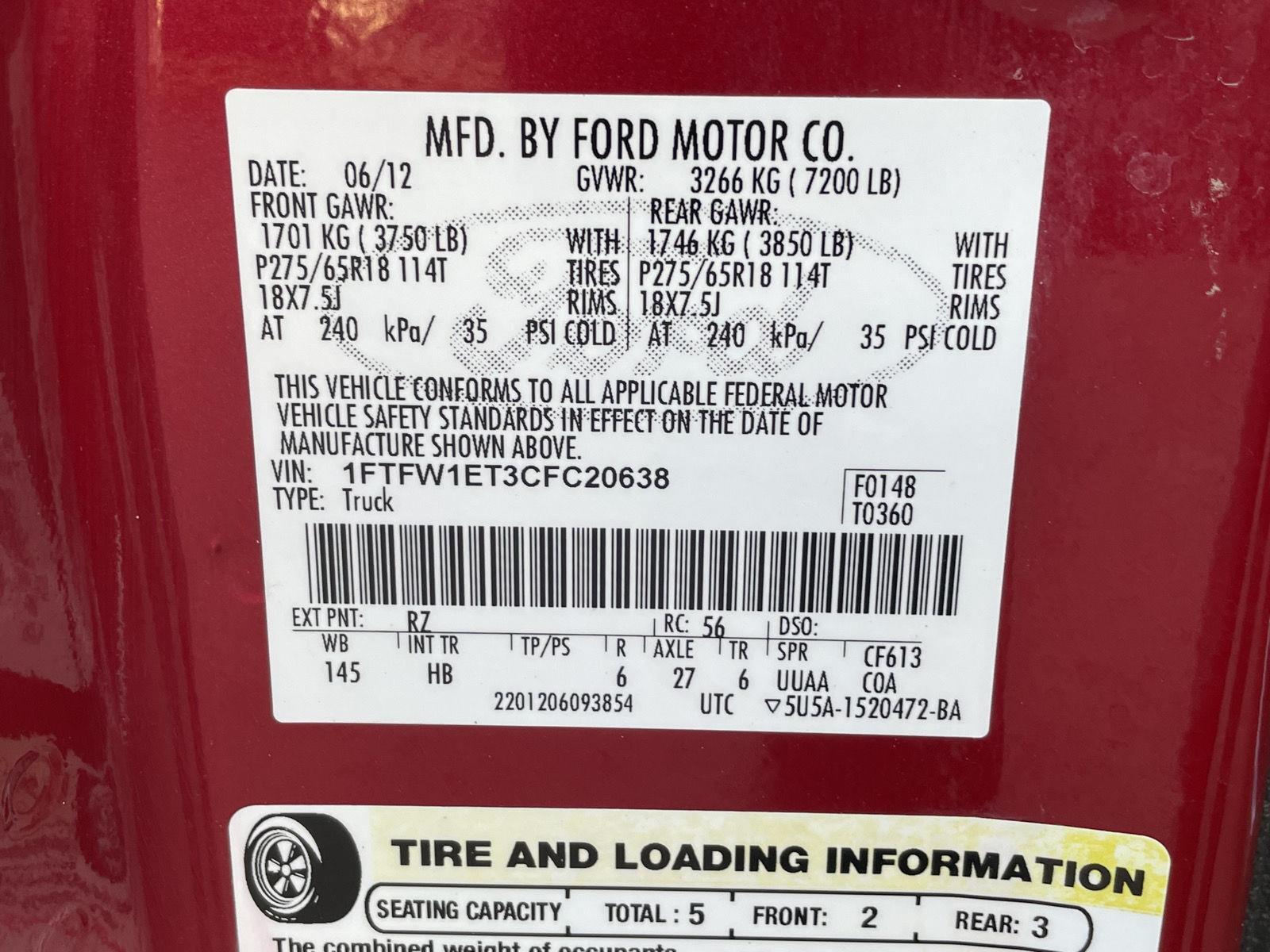 Used 2012 Ford F-150 for sale in Grand Island NE