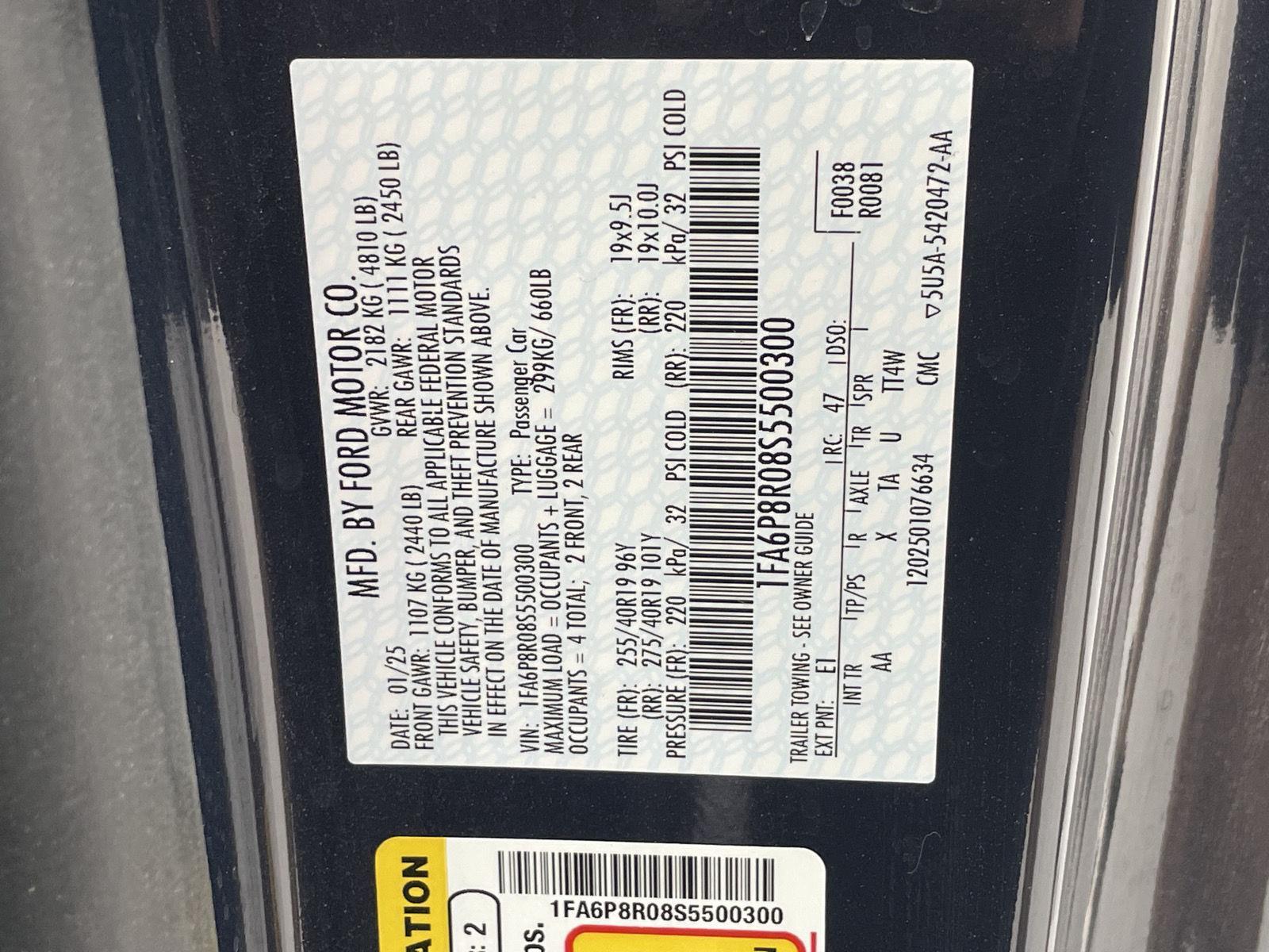 Used 2025 Ford Mustang for sale in Grand Island NE