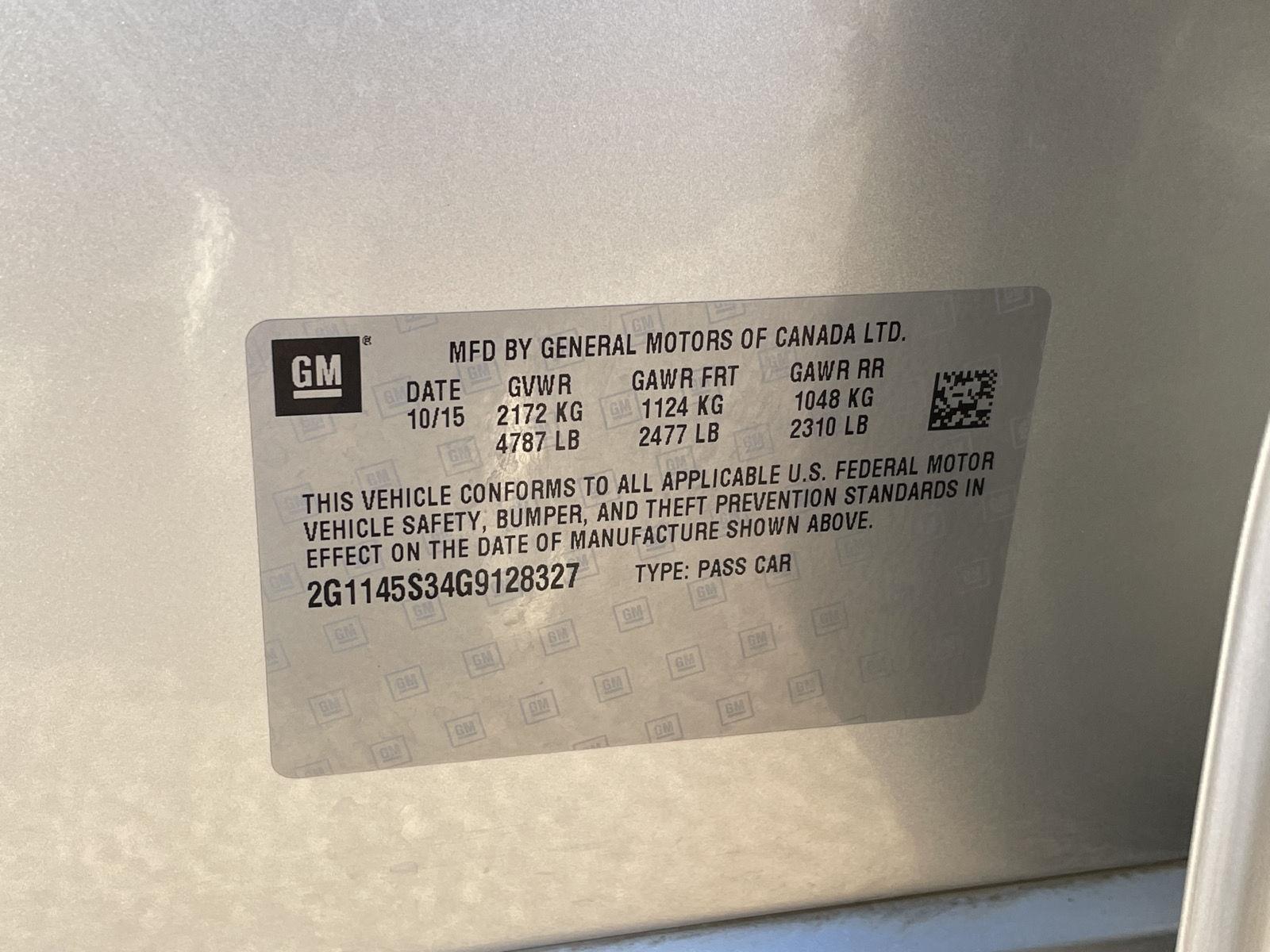 Used 2016 Chevrolet Impala for sale in Grand Island NE