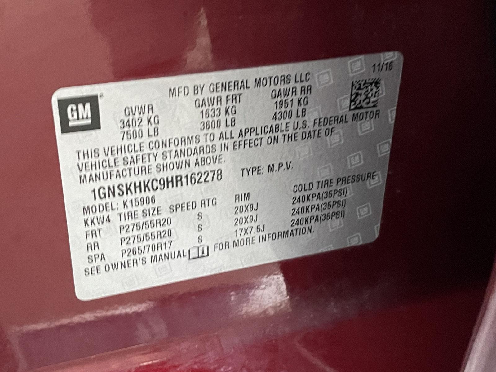 Used 2017 Chevrolet Suburban for sale in Grand Island NE