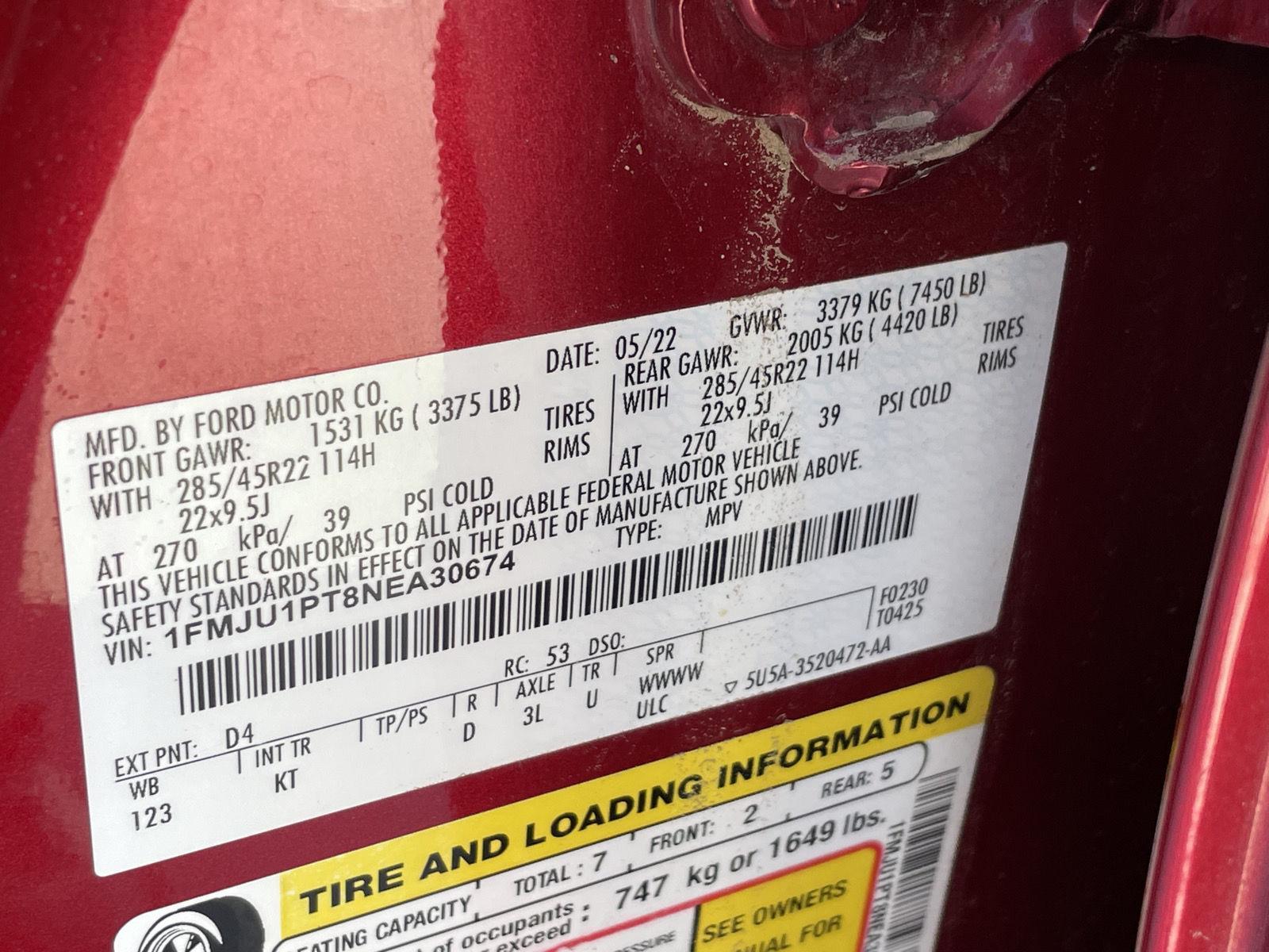 Used 2022 Ford Expedition for sale in Grand Island NE