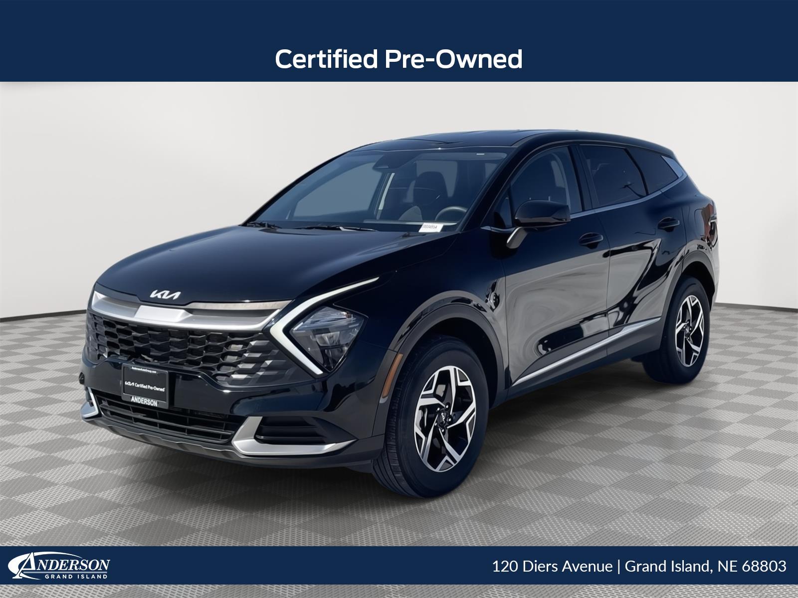 Fusion Black 2023 Kia Sportage LX AWD SUV / Crossover All-Wheel Drive 8-Speed Automatic