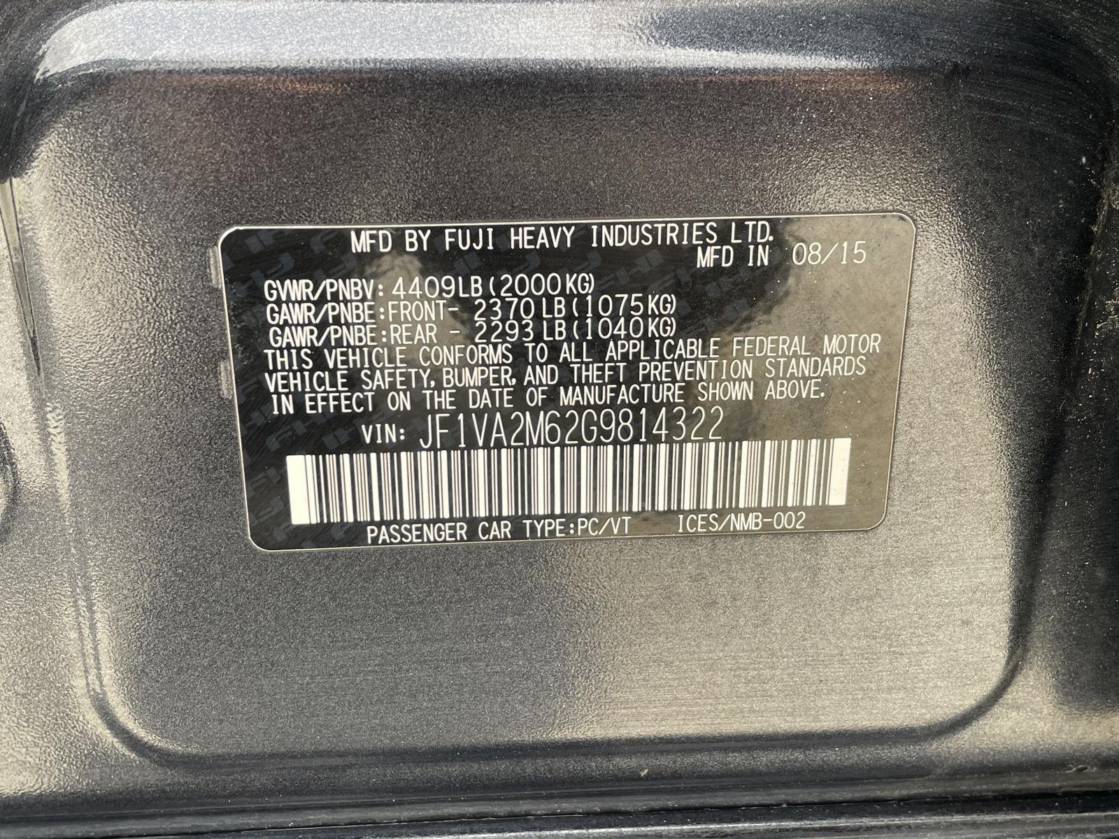 Used 2016 Subaru WRX STI for sale in Grand Island NE