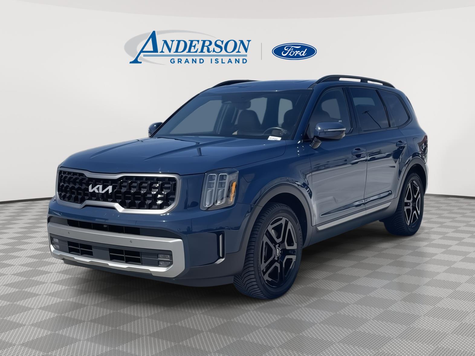 Midnight Lake Blue 2023 Kia Telluride SX-Prestige X-Line AWD SUV / Crossover All-Wheel Drive 8-Speed Automatic