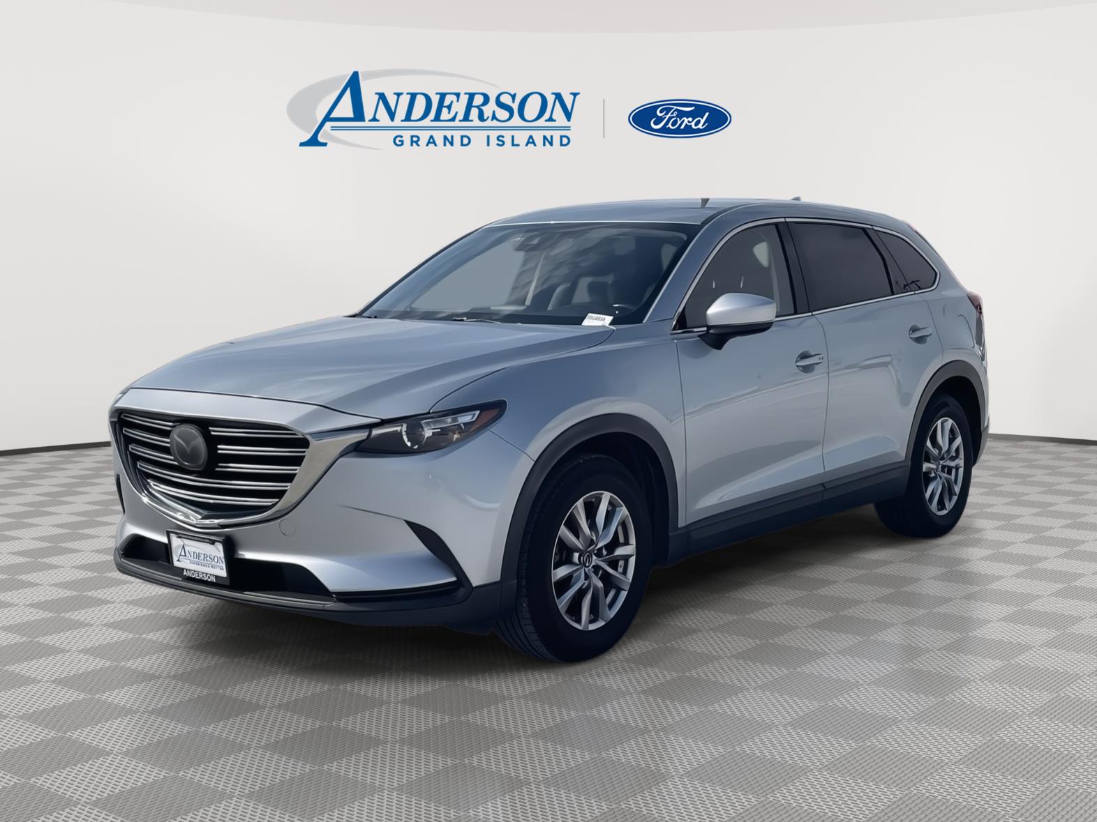 Sonic Silver Metallic 2018 Mazda CX-9 Touring SUV / Crossover Front-Wheel Drive Automatic