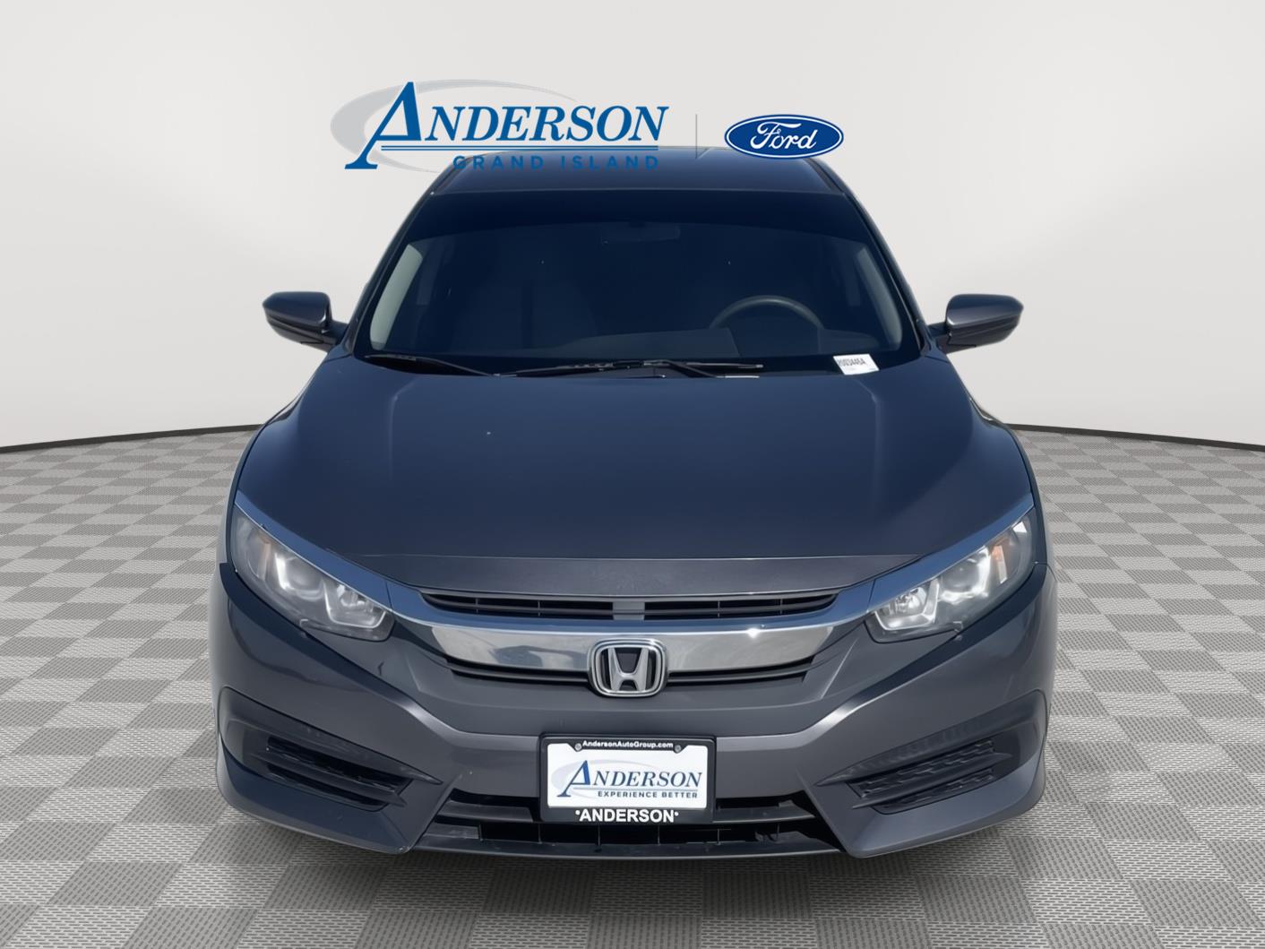 Lunar Silver Metallic 2017 Honda Civic LX Sedan Front-Wheel Drive Manual