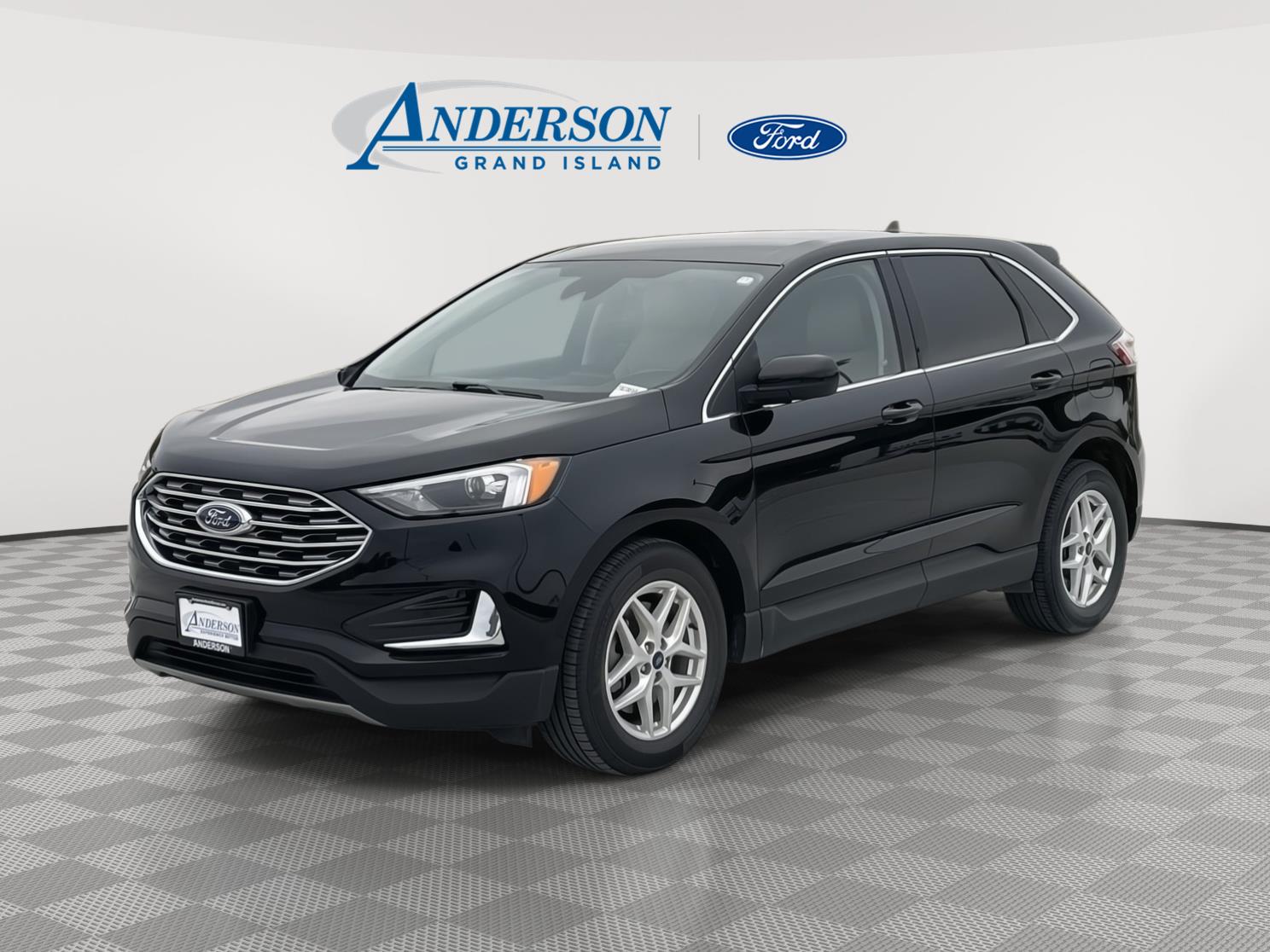 Agate Black 2022 Ford Edge SEL AWD SUV / Crossover All-Wheel Drive 8-Speed Automatic