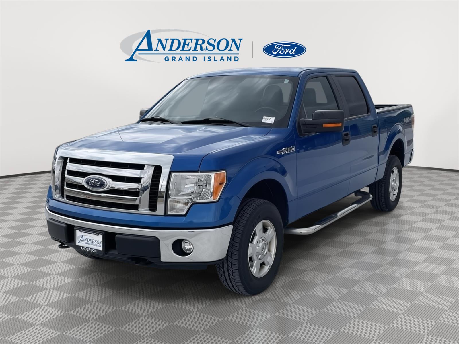 Blue Flame Metallic 2012 Ford F-150 FX4 SuperCrew 4WD Pickup Truck Four-Wheel Drive 6-Speed Automatic Overdrive
