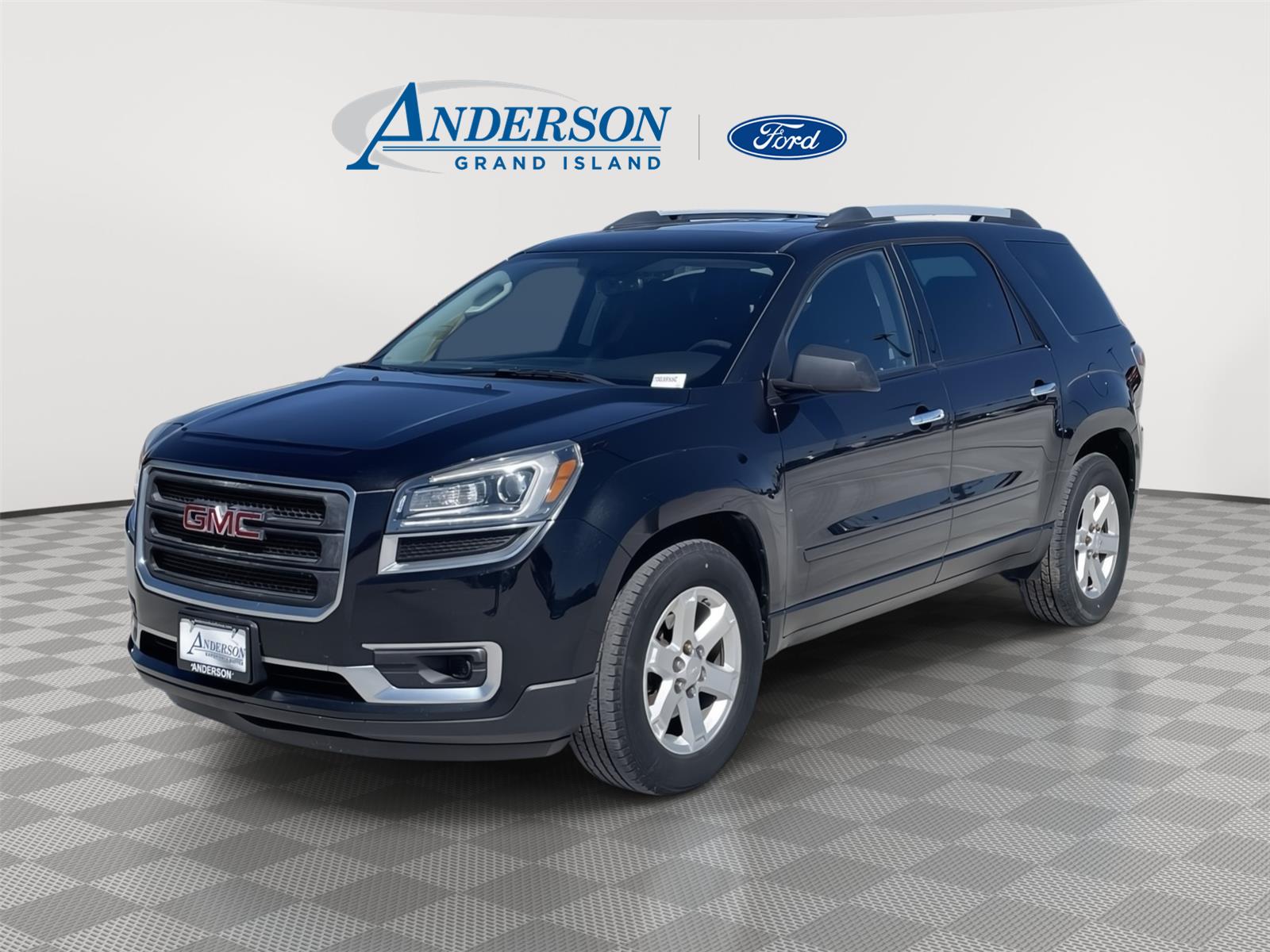 Carbon Black Metallic 2014 GMC Acadia SLE-2 AWD SUV / Crossover All-Wheel Drive 6-Speed Automatic