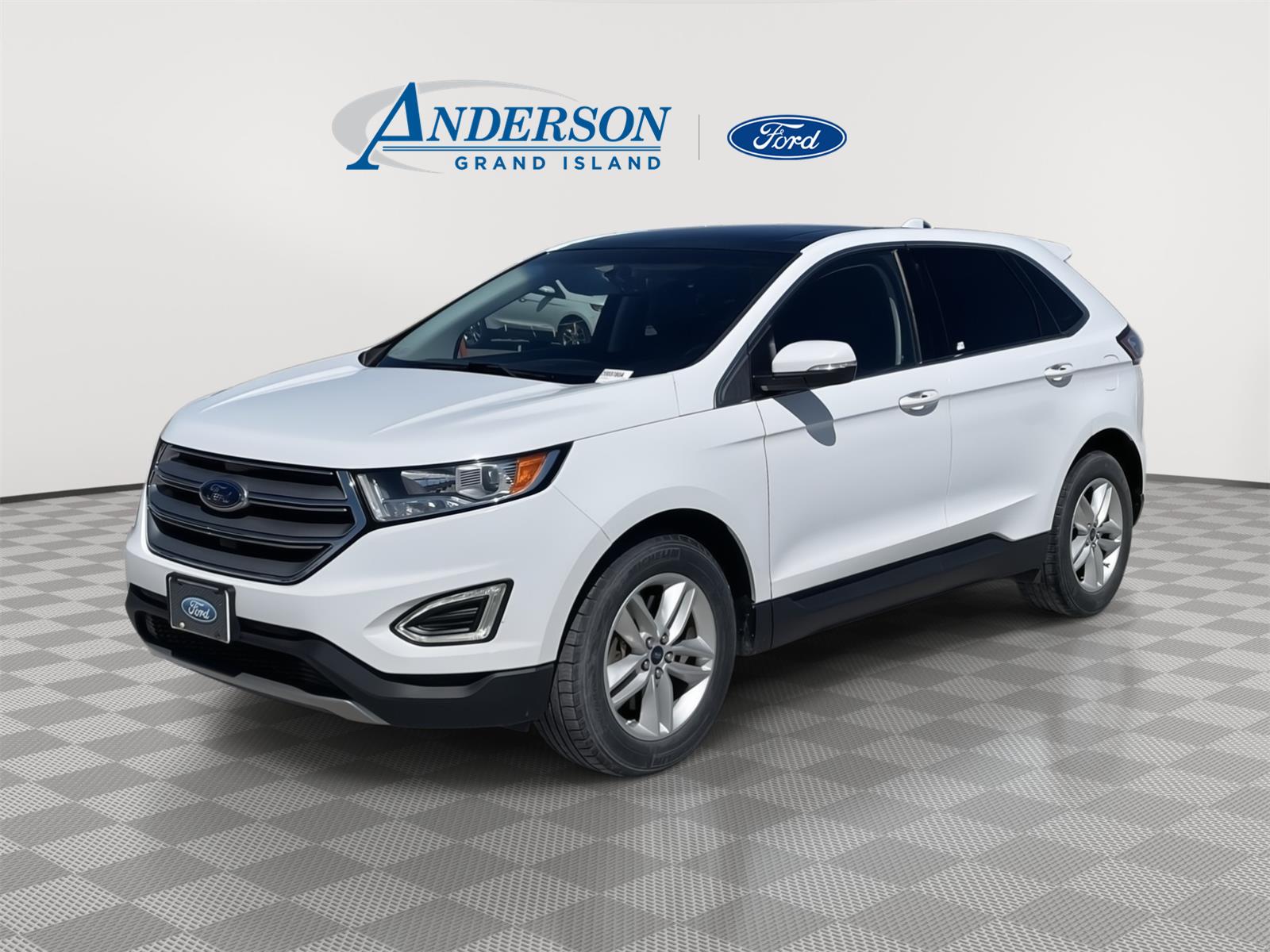 Oxford White 2016 Ford Edge SUV / Crossover All-Wheel Drive 6-Speed Automatic